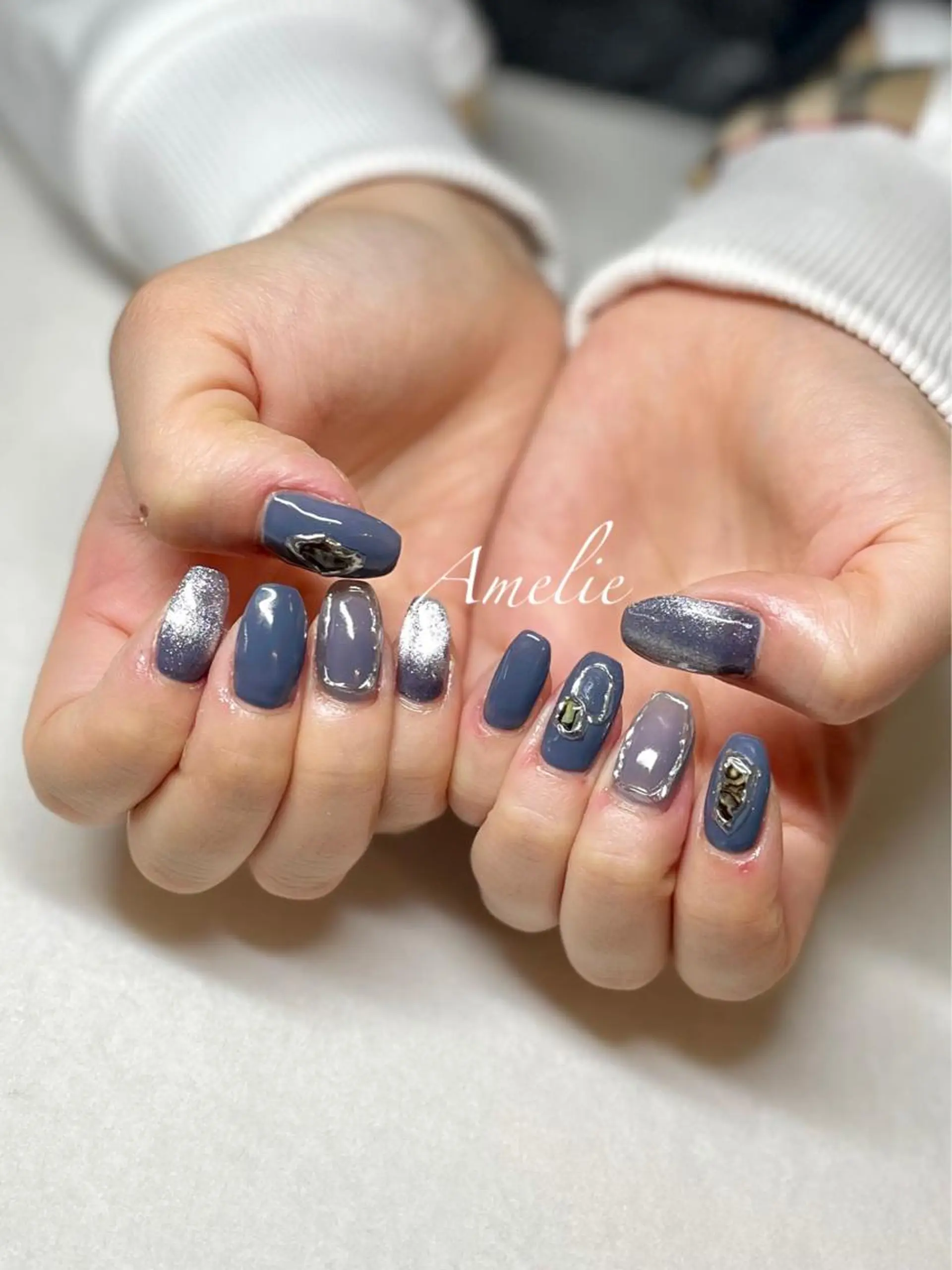 ネイル マグネットネイル 持ち込み yo koのネイルデザイン