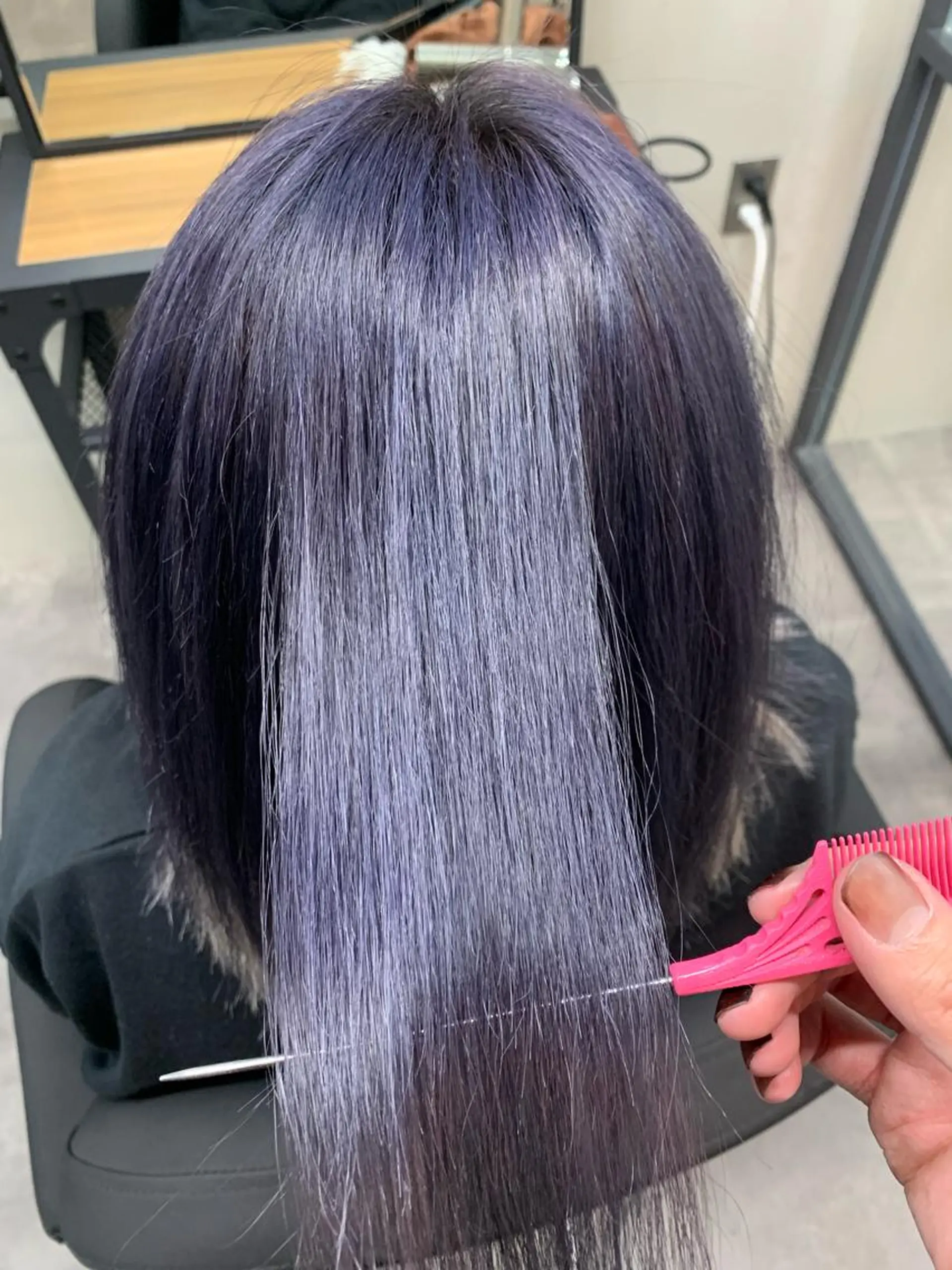 ミディアム トリートメント ヘアカラー CECIL hair なんば店所属・メンズパーマ 艶髪☆店長☆有馬のヘアスタイル