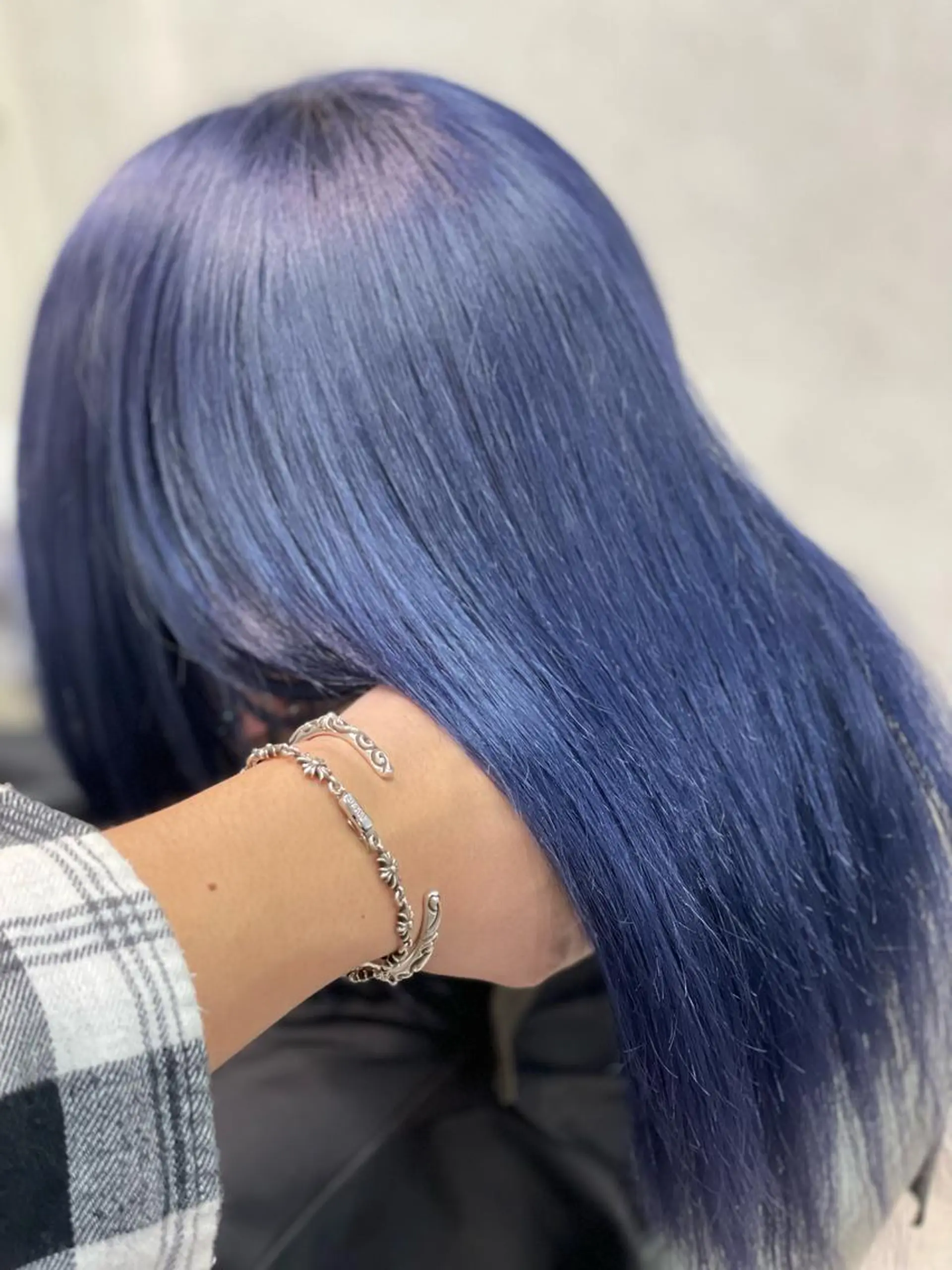 ミディアム カラー ヘアアレンジ ブリーチ ケアブリーチ ダブルカラー イルミナカラー 髪質改善 ヘアカラー トリートメント 髪質改善×ハイトーン 中田啄也のヘアスタイル