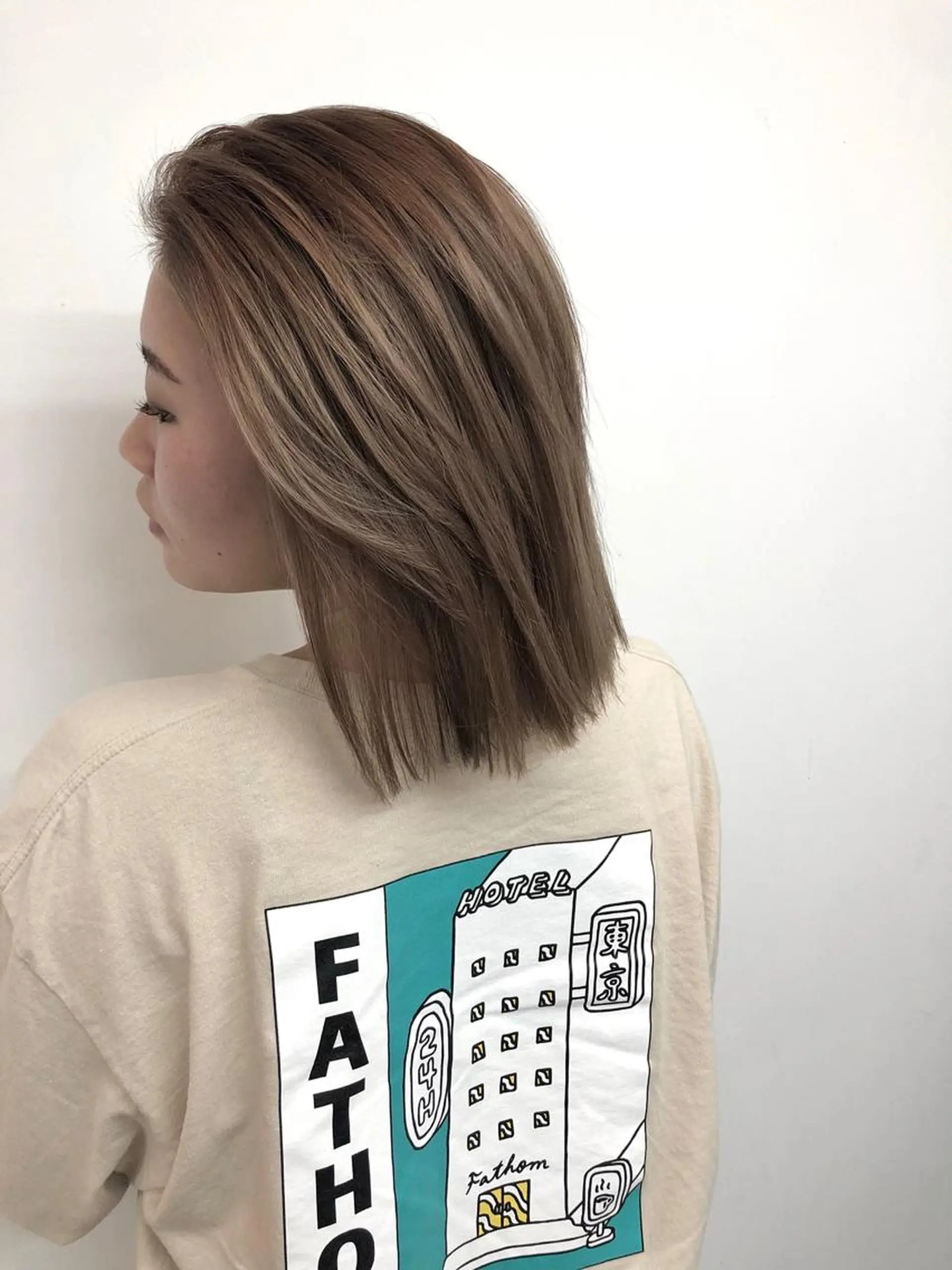 ミディアム カラー ✨韓国/外国人風✨ 江原巧のヘアスタイル