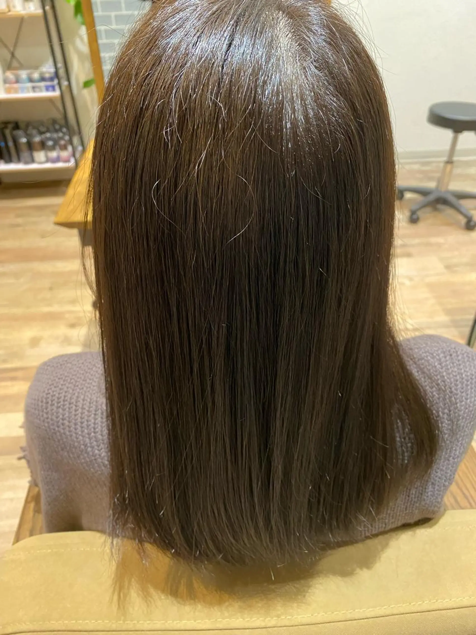 カラー フェニーチェ高崎所属・鶴谷 麻衣のヘアスタイル