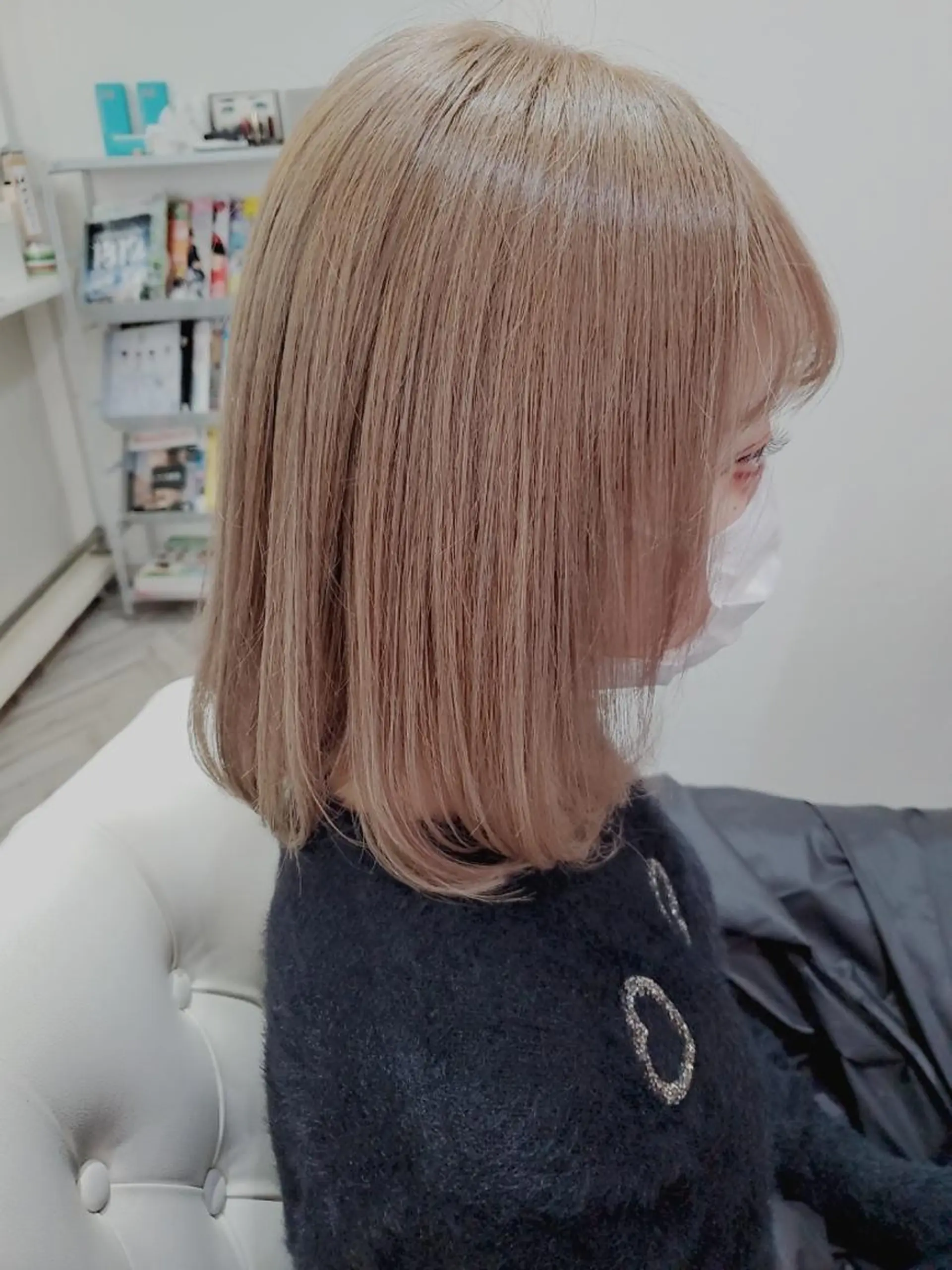 ミディアム カラー ナカシマ  アユミのヘアスタイル