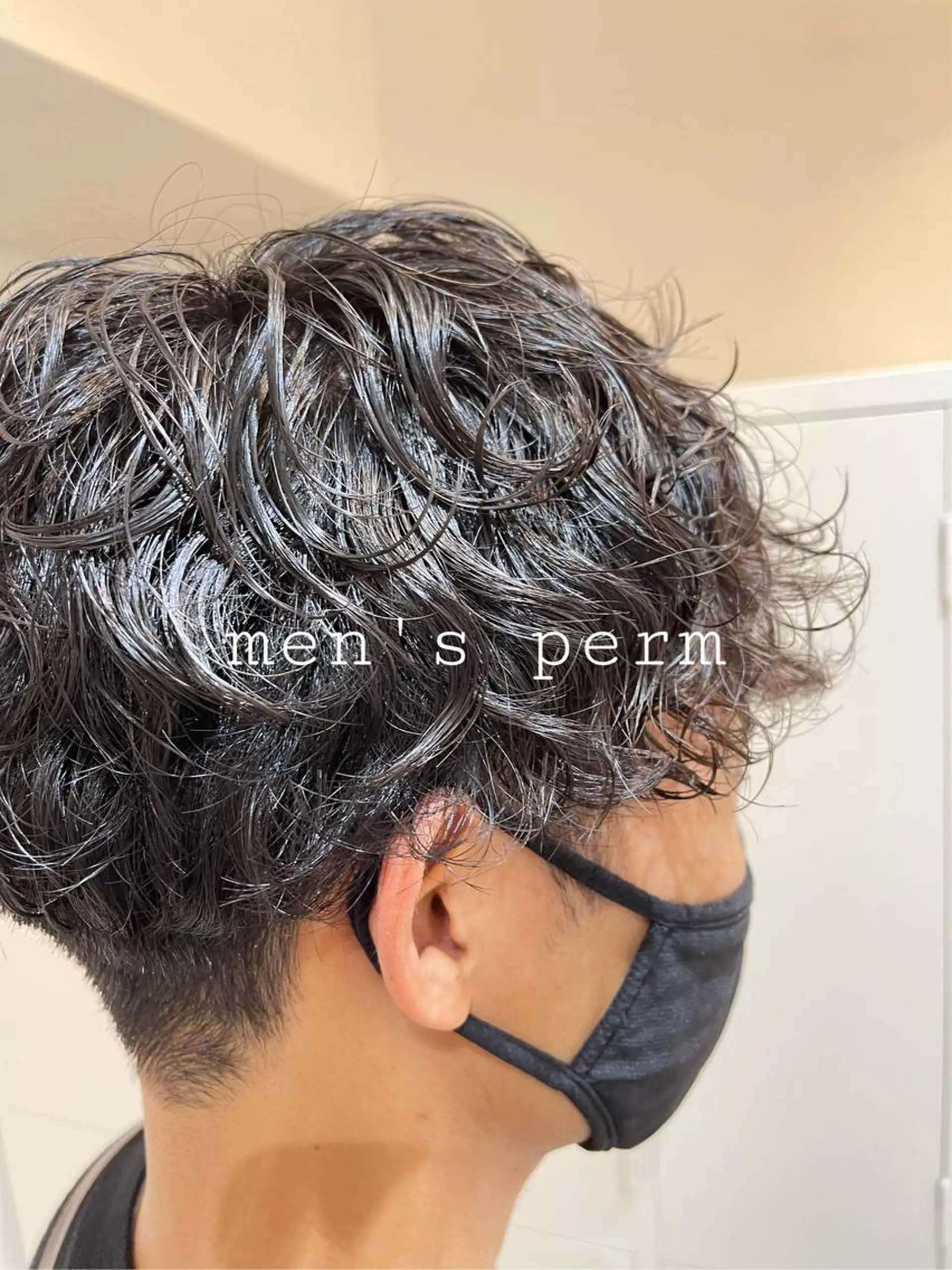 パーマ メンズ ボブ指名No.1 🌼chidaのヘアスタイル