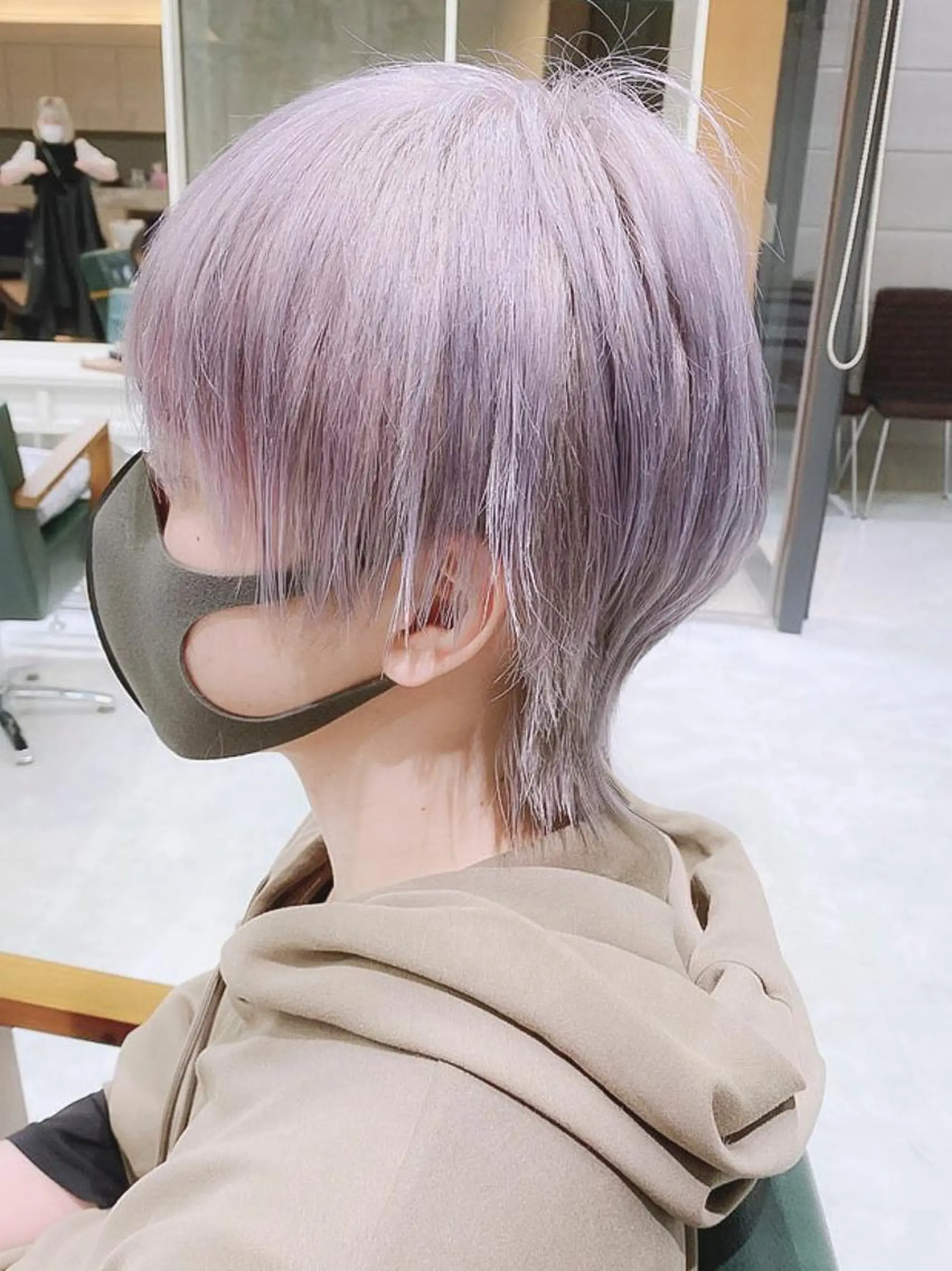 ショート カラー ヘアアレンジ メンズ メンズブリーチ メンズ韓国風 韓国マッシュ マッシュ ツーブロック 𝐑𝐈𝐍𝐊𝐀 🐷🖤のヘアスタイル