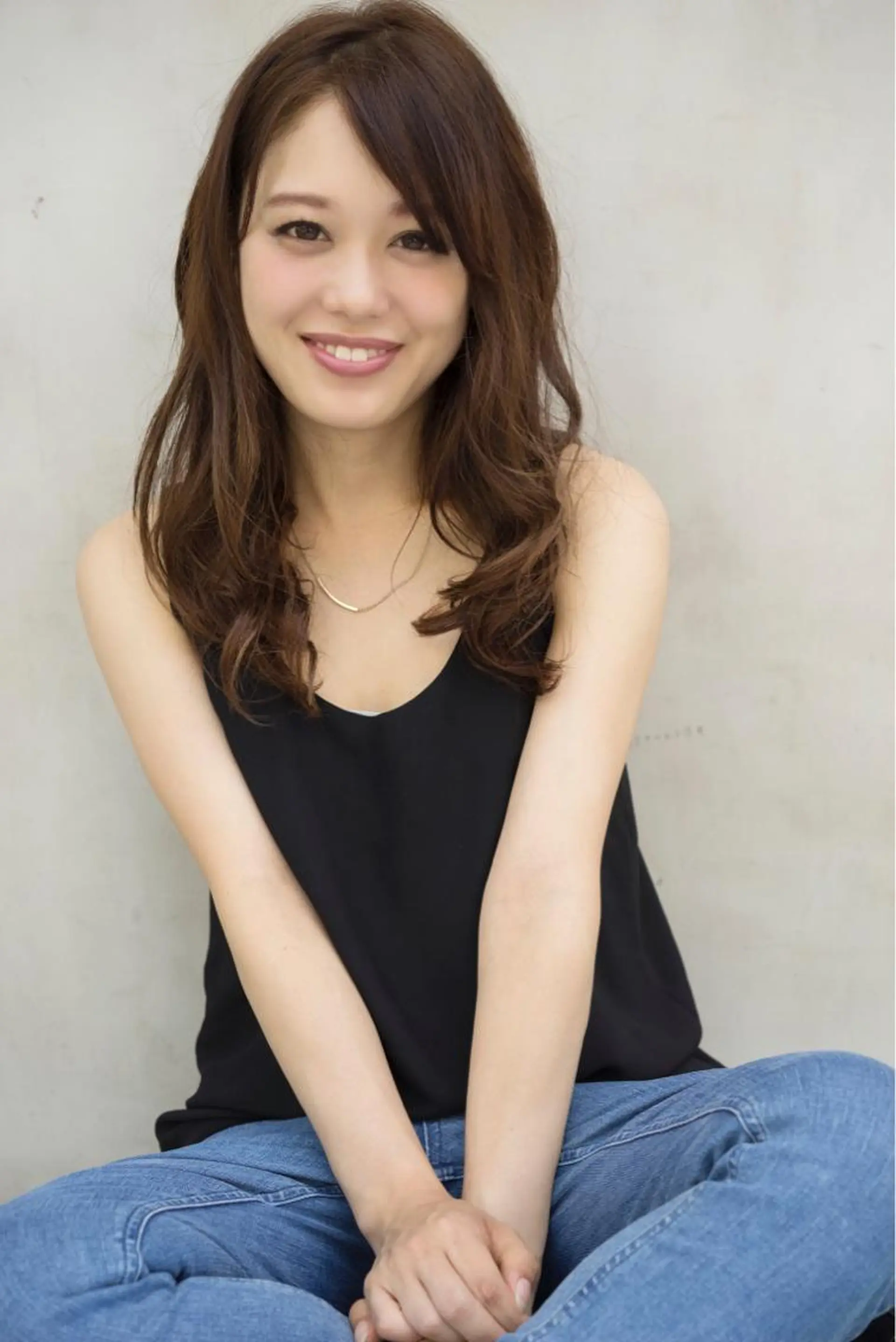 セミロング セミロングパーマ BLANC所属・黒崎 伸治のヘアスタイル