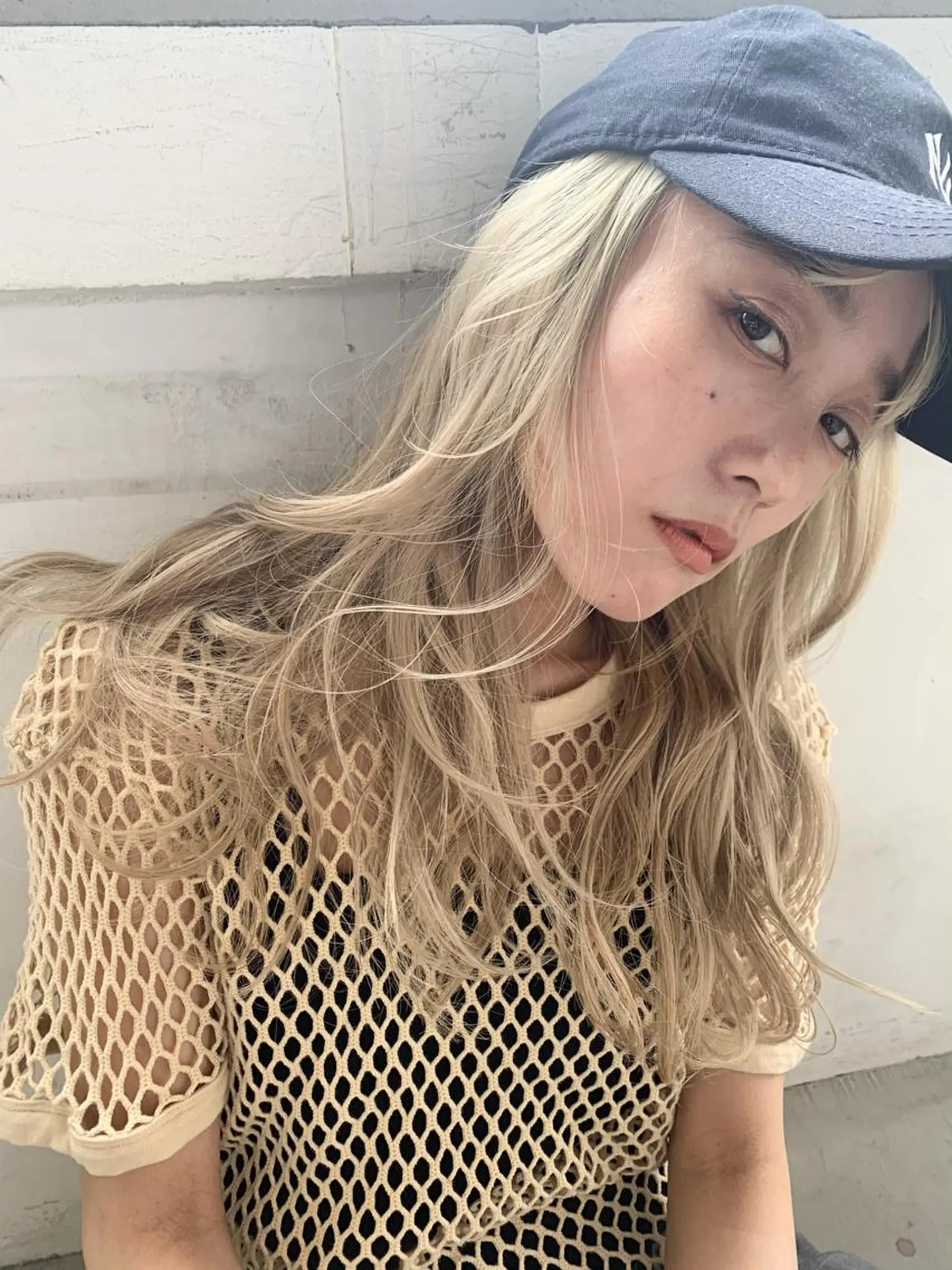 ロング カラー ヘアカラー トリートメント pole/apartment所属・💓パーマ，💗 レイヤーカットのヘアスタイル