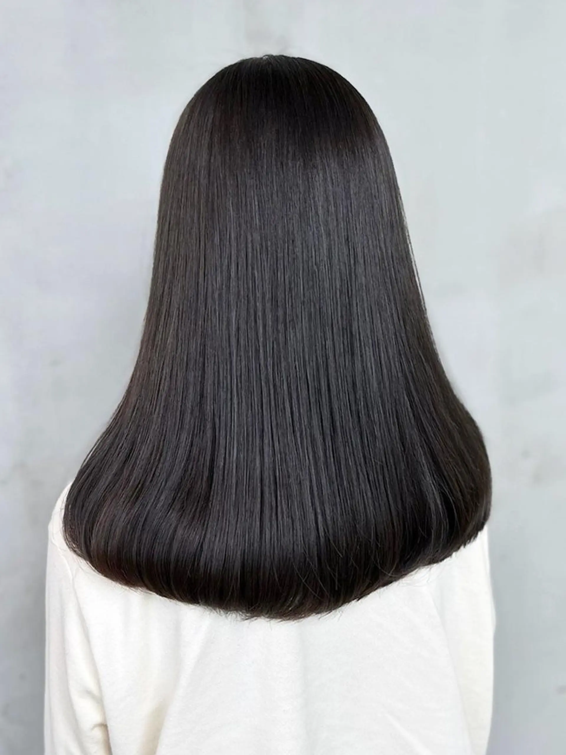 セミロング カラー パーマ ヘアアレンジ グレージュ カット ヘアカラー トリートメント ITbyALBUM 中野店のヘアスタイル