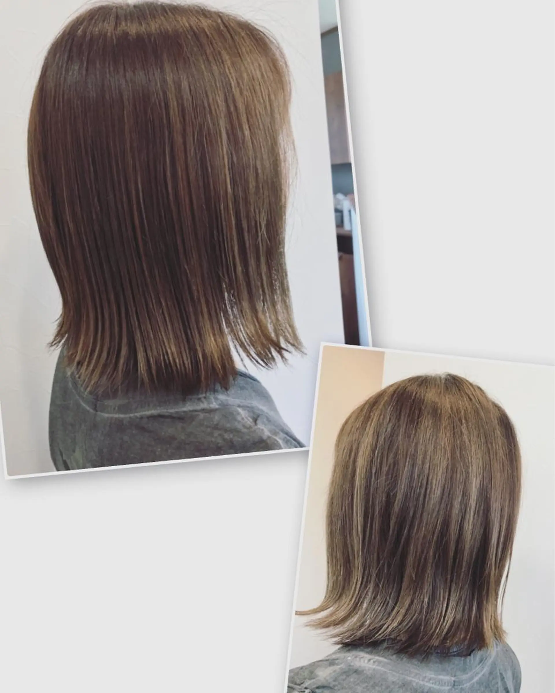 ミディアム カラー 小林 由里香のヘアスタイル