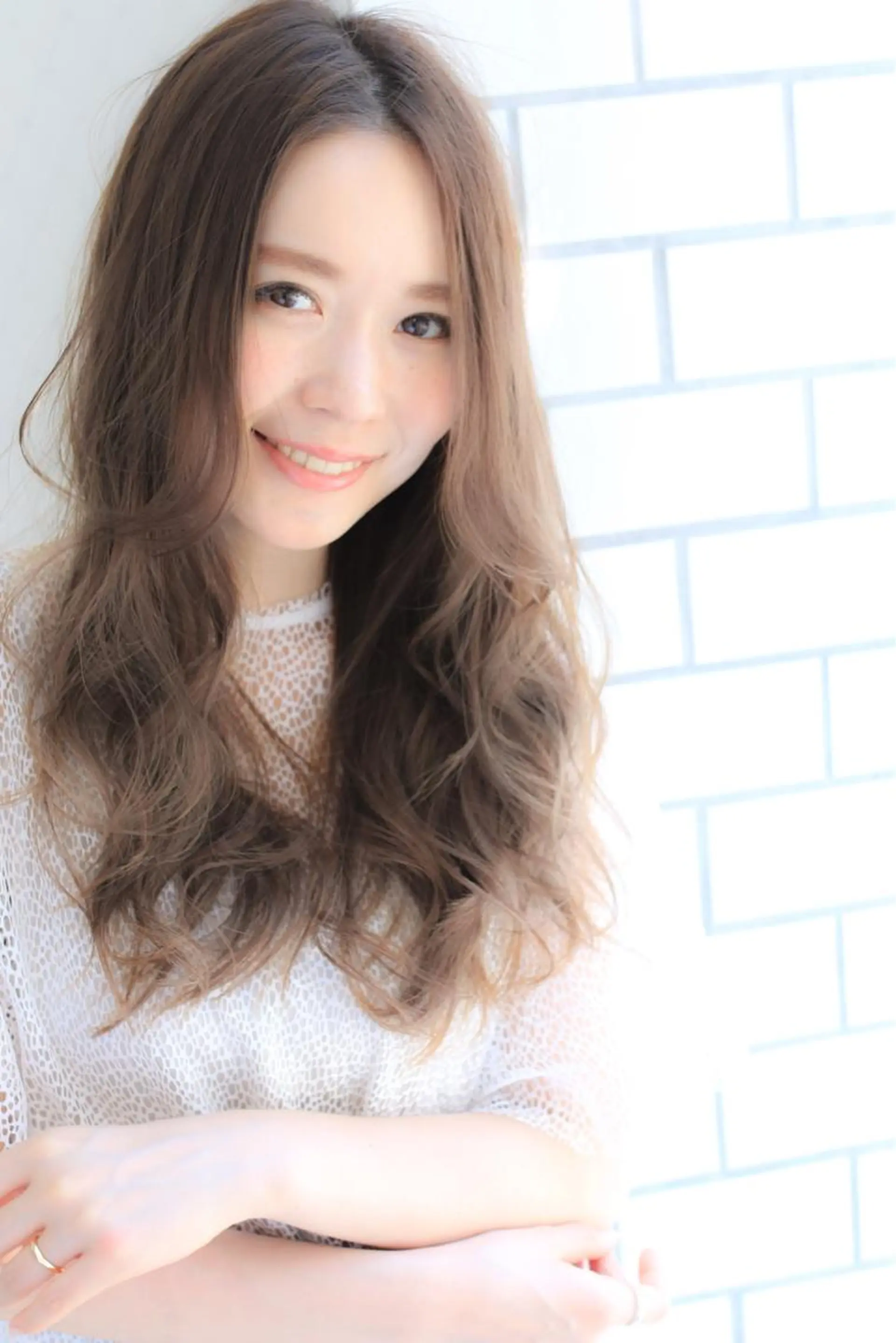 ロング 小顔カット/レイヤー 【WiLL】加藤のヘアスタイル