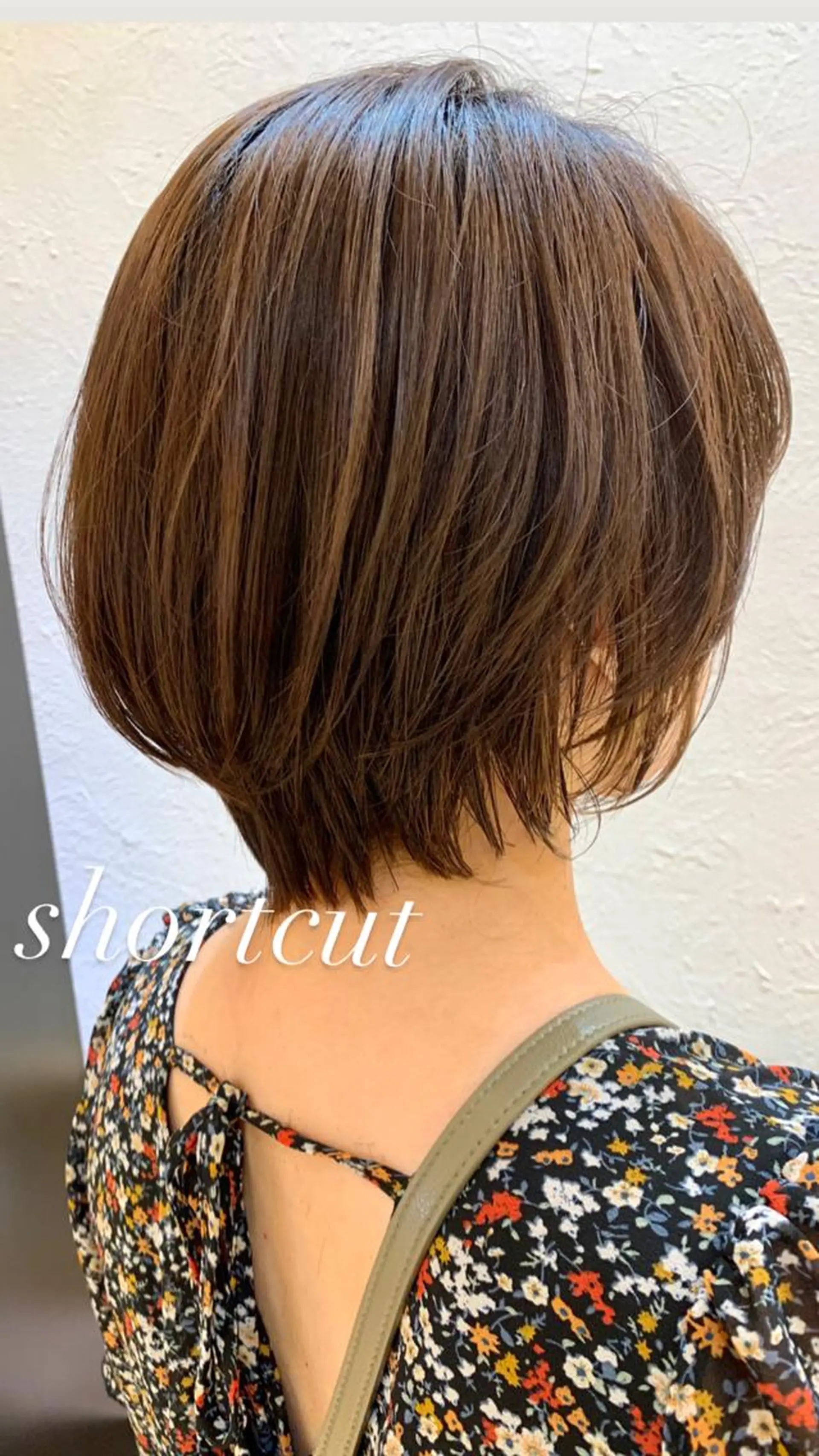 ショート 似合わせカラー/艶 髪質改善/ヨシザキのヘアスタイル