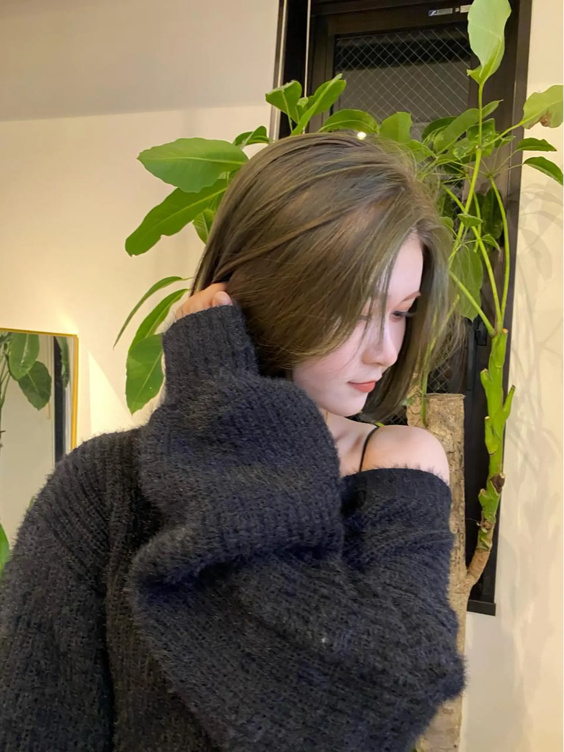 カラー ブリーチ 透明感カラー ダブルカラー ブリーチなしカラー ヘアカラー トリートメント ブリーチなし透明感 指名No1ナギサのヘアスタイル