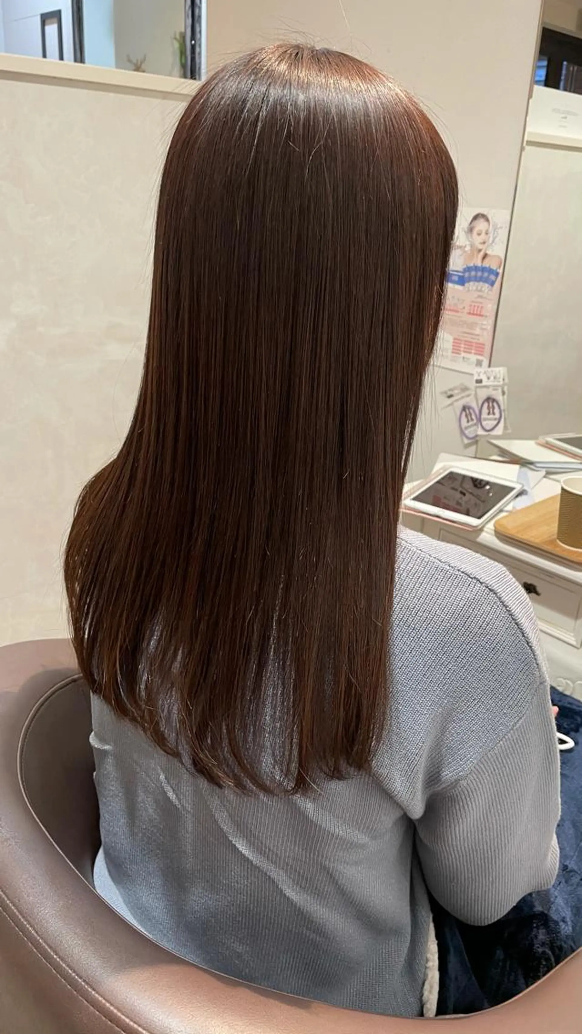 ロング カラー 髪質改善 トリートメント カット ヘアカラー トリートメント なかにし まゆみのヘアスタイル