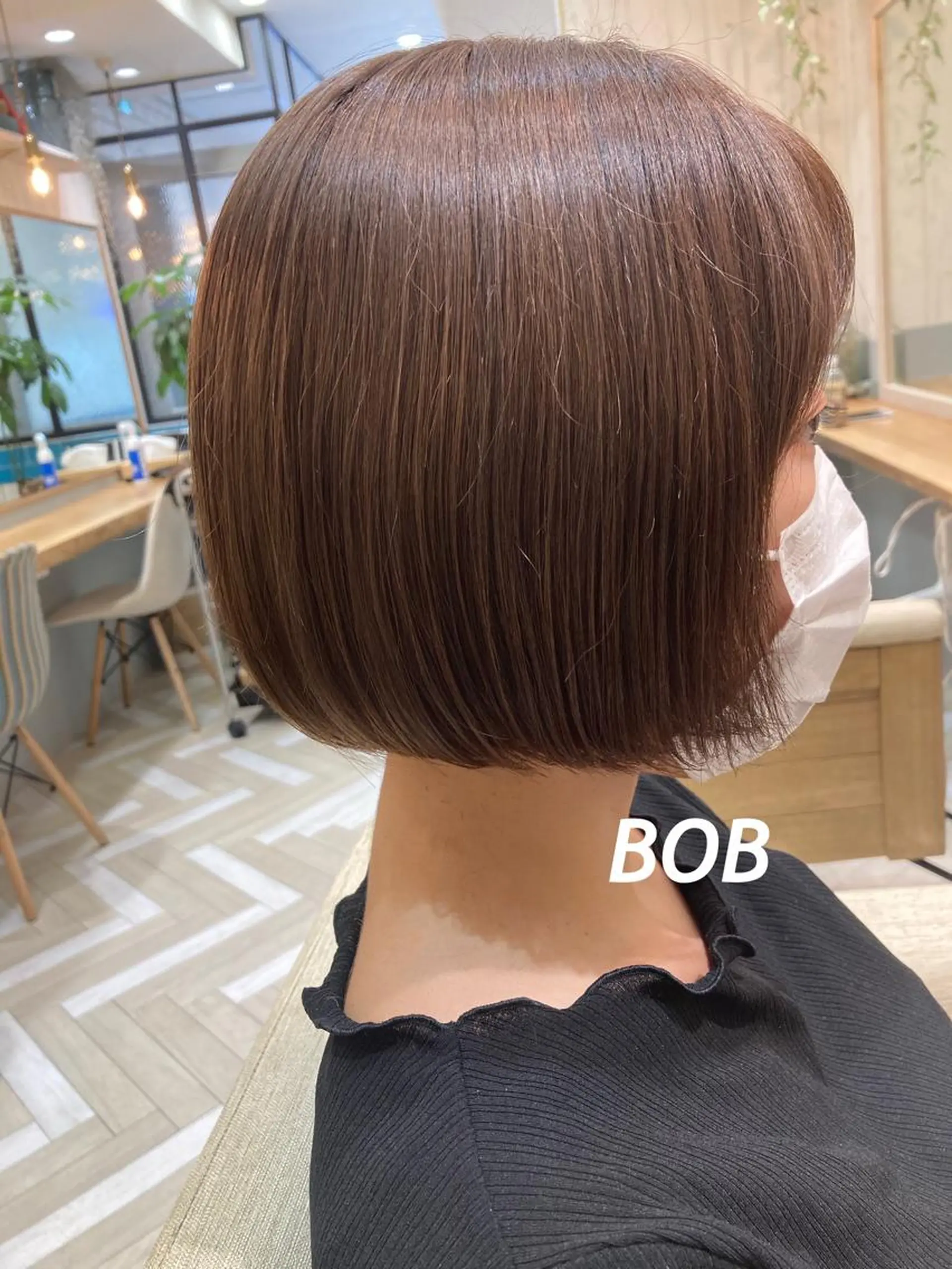 ショート カラー ボブ Loom .by Sea  ルームバイシー所属・レイヤー/前髪/ 韓国/CHIHIROのヘアスタイル