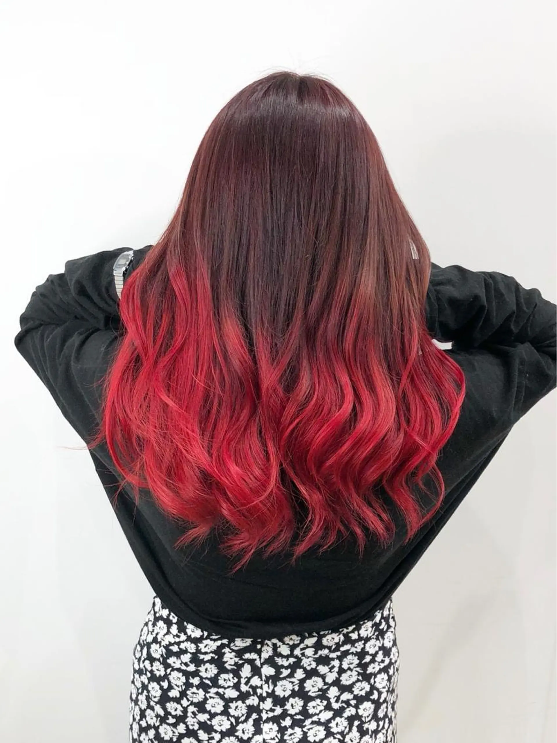 ロング カラー  渡部 妃月のヘアスタイル