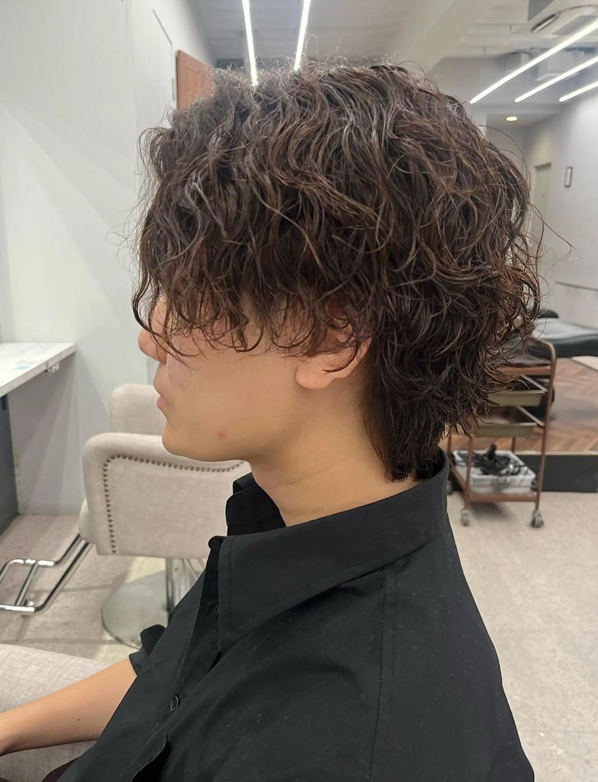 パーマ メンズ カット パーマ 🍐シャドウパーマ メンズ特化/守岡🍐のヘアスタイル