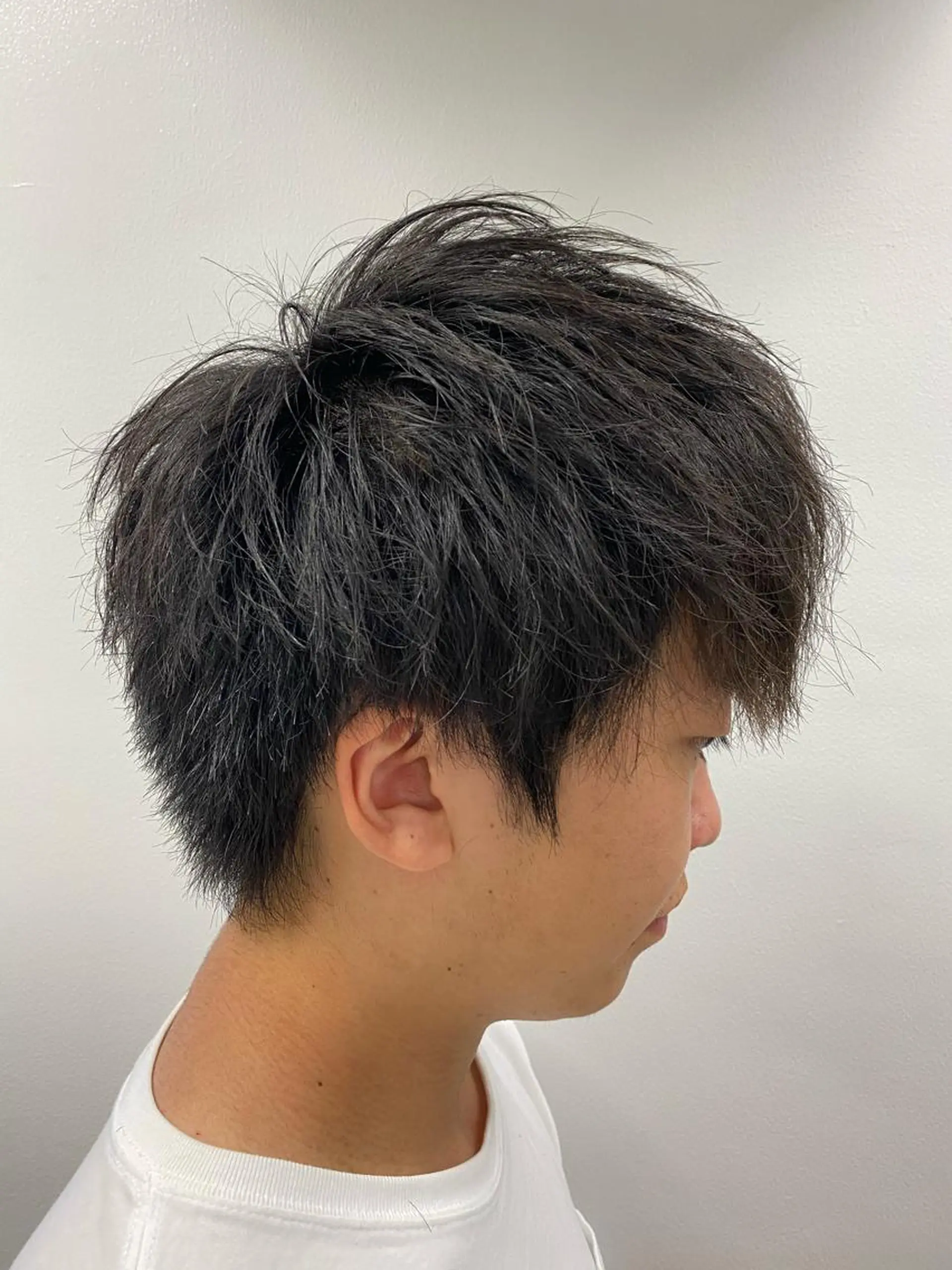 ショート メンズ キッズ 🟦ニュアンス/メン ズパーマ横浜🟦のヘアスタイル