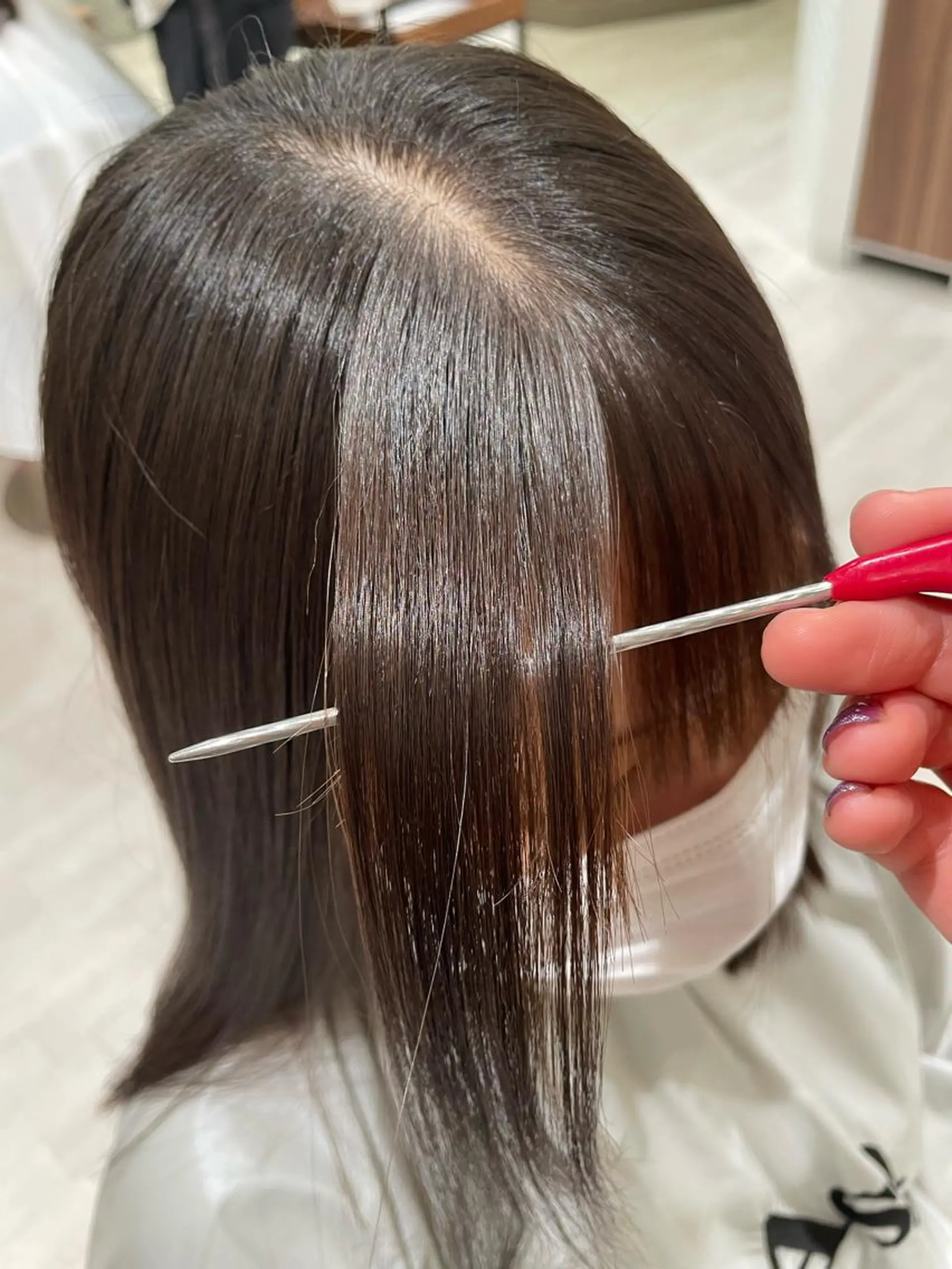 ミディアム 縮毛矯正 清瀬駅/痛ませない 縮毛矯正/山崎のヘアスタイル