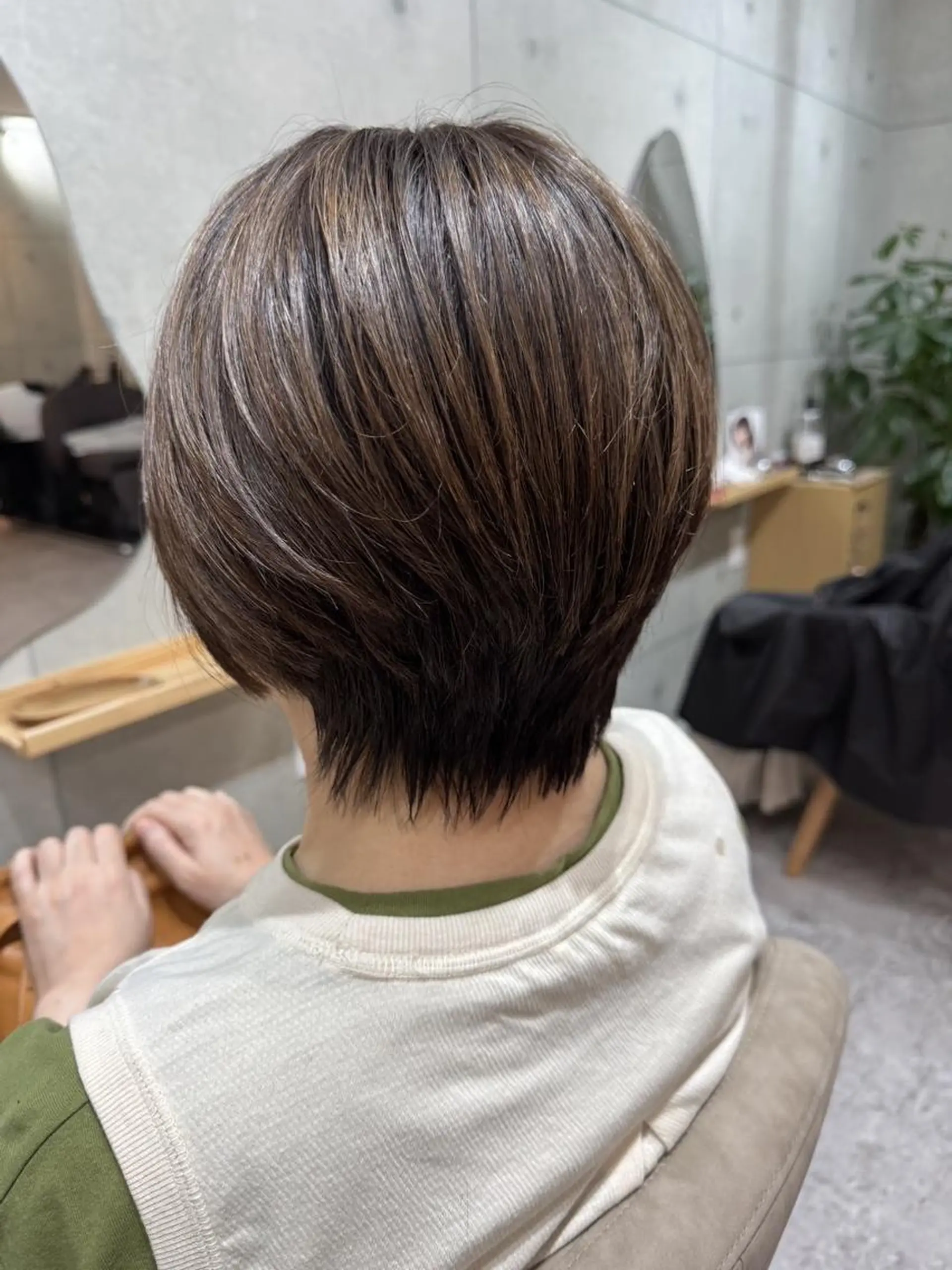 ショート ショートヘア Nani SATOMIのヘアスタイル