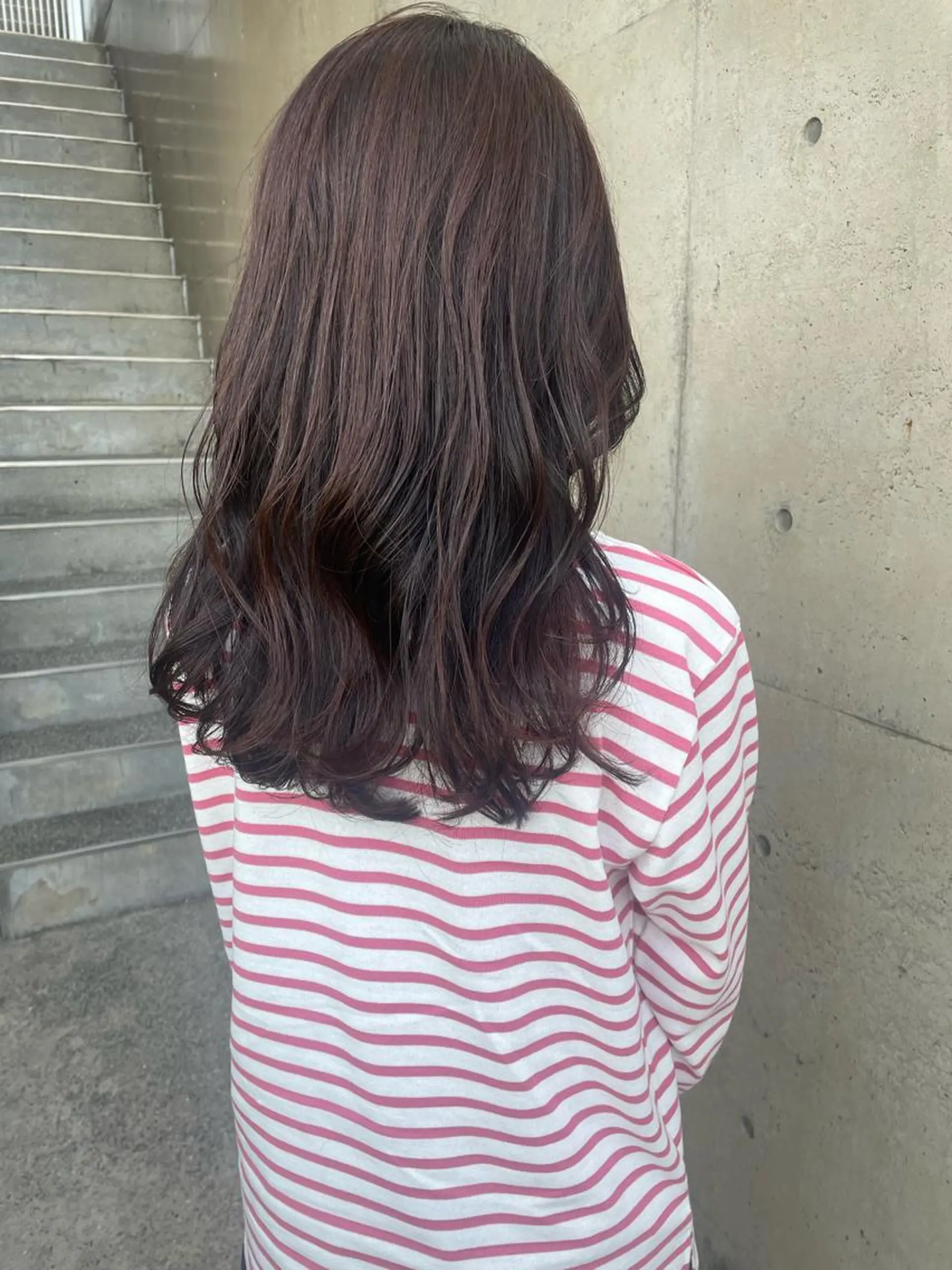 ロング カラー カット ヘアカラー トリートメント hair  design  ALBERO所属・日高 香織のヘアスタイル