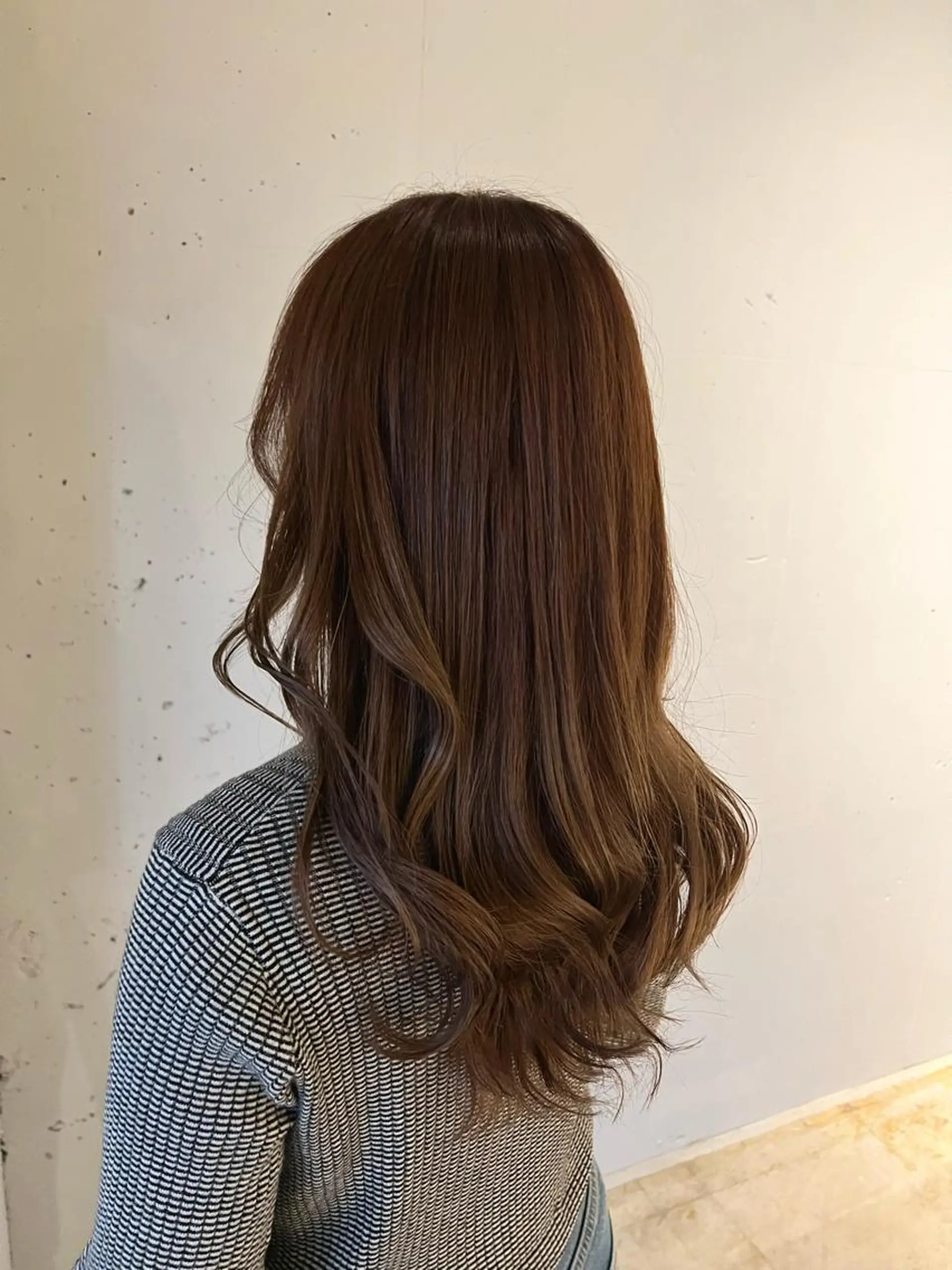 セミロング カラー ベージュカラー ヘアカラー トリートメント ヘッドスパ カラースペシャリスト しょう🧑🏼‍🎨のヘアスタイル