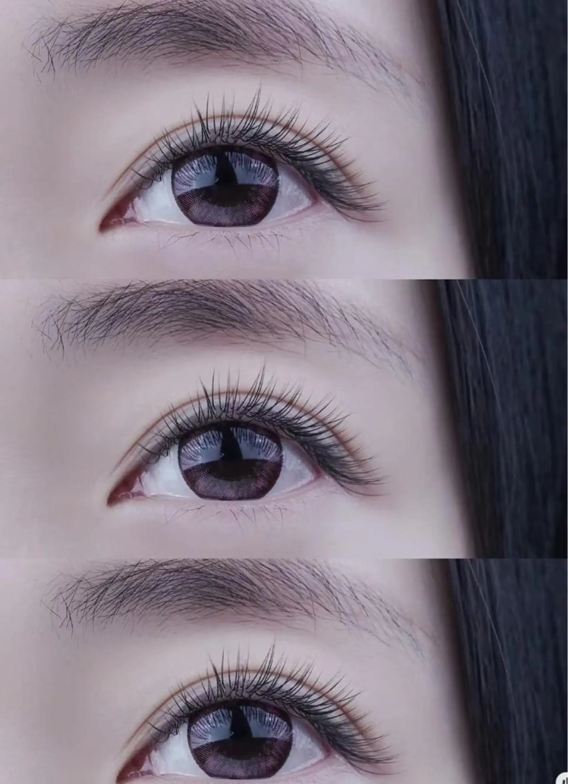 マツエク・マツパ フラットラッシュ ナチュラル ALITA 池袋店✨のマツエク・マツパデザイン