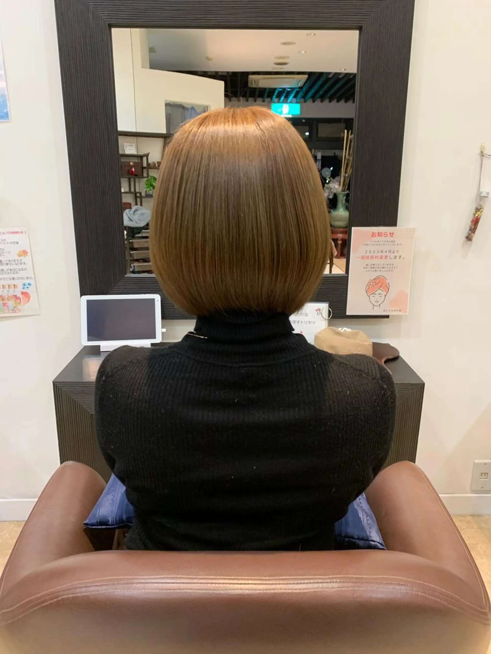 ショート Menon茨木店所属・保井 実奈美のヘアスタイル