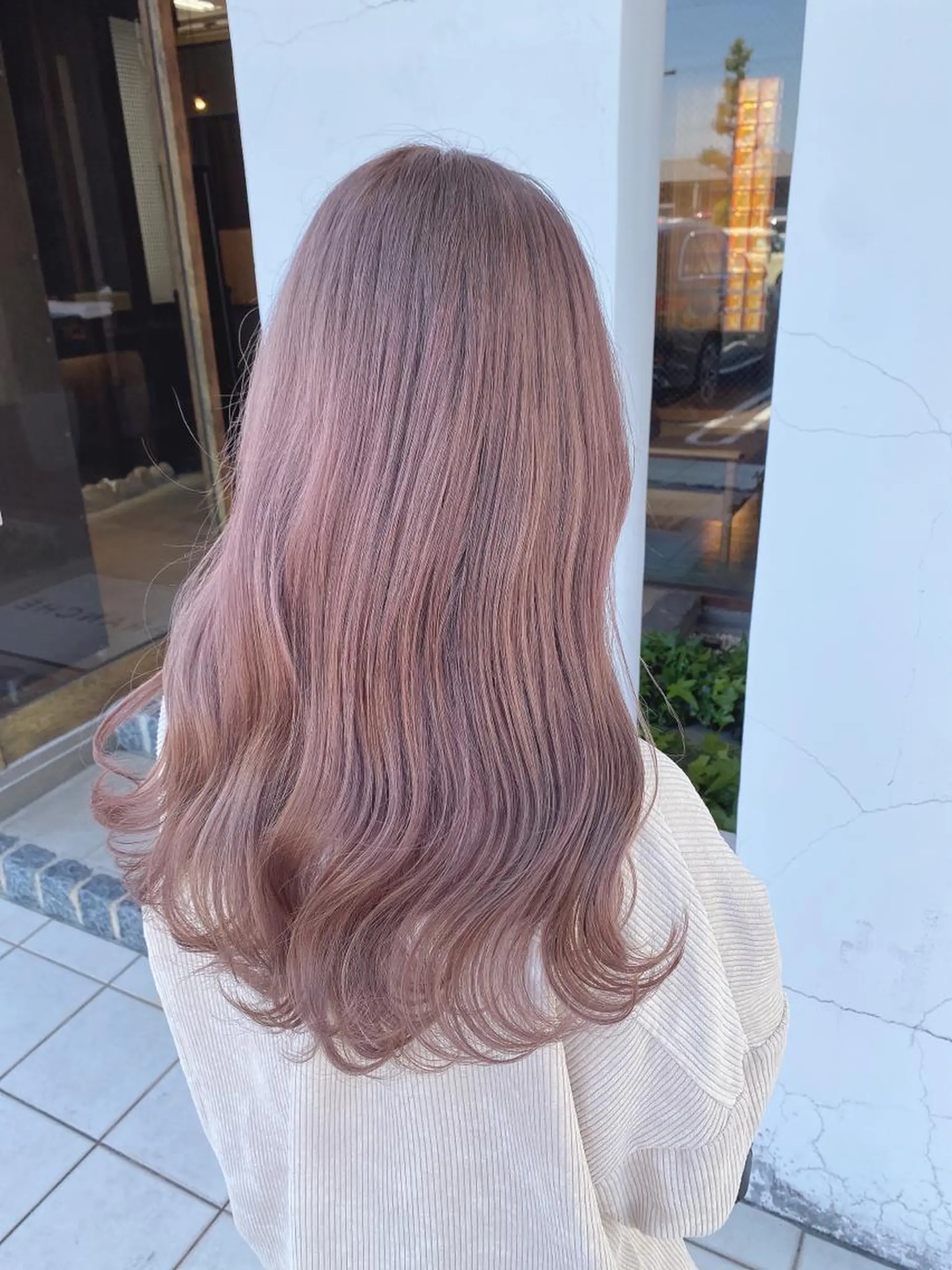 ロング ヘアカラー 具志 正太のヘアスタイル