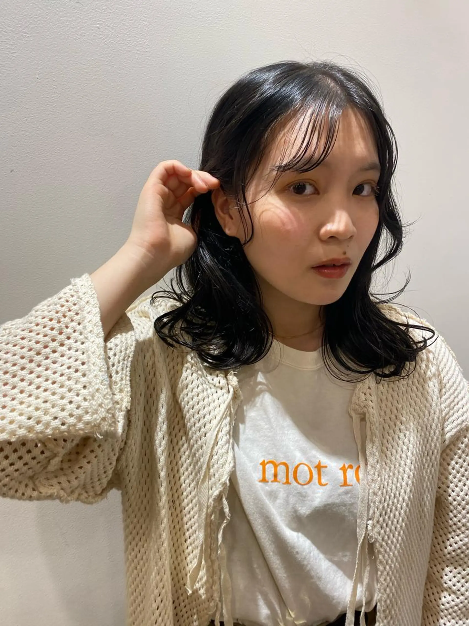 ミディアム カラー 門崎未依/レイヤー/ メンズカット🪿🌼のヘアスタイル