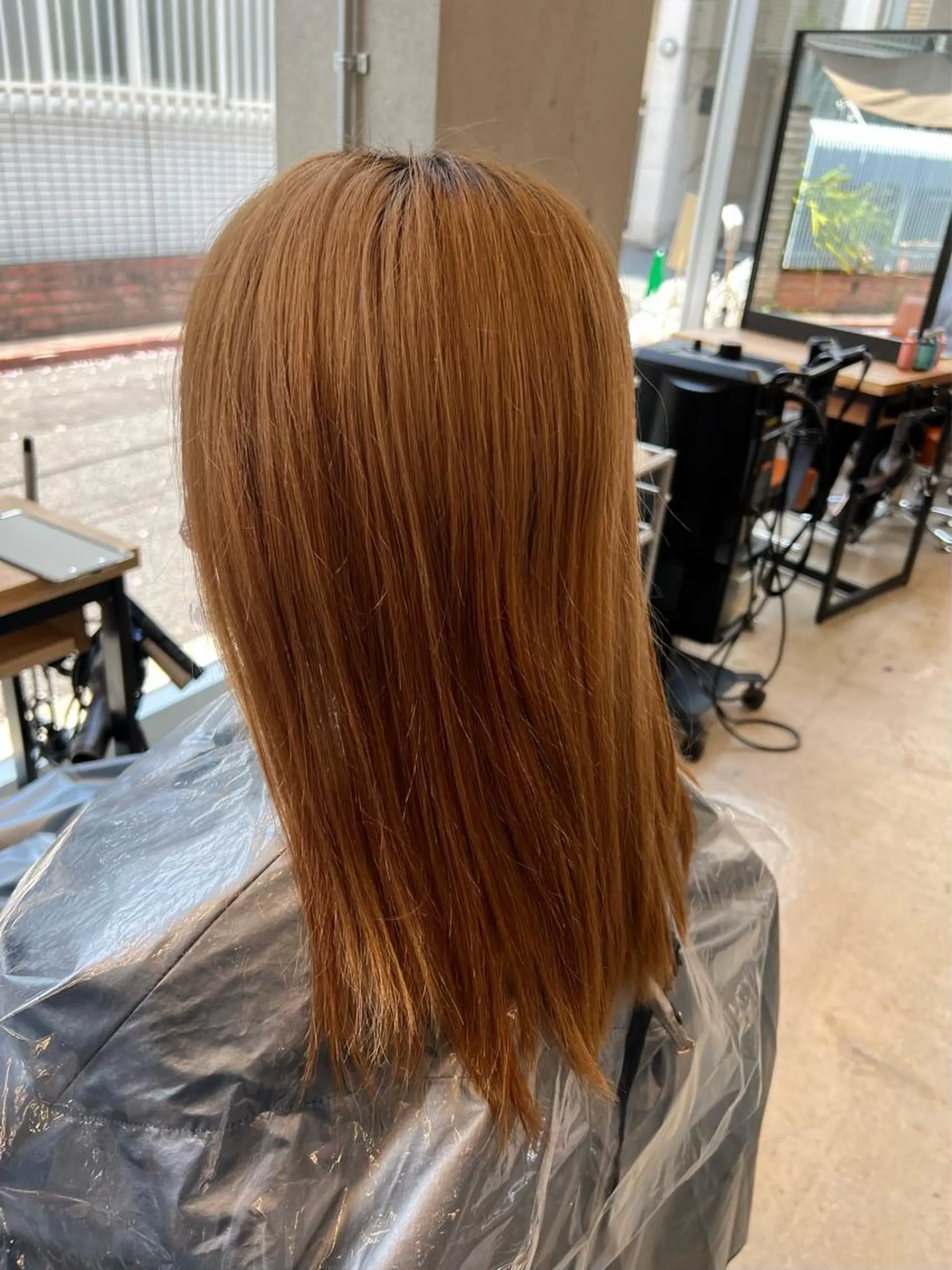 ミディアム カラー ✨髪質改善 縮毛矯正 艶髪 立川 コウキ✨のヘアスタイル