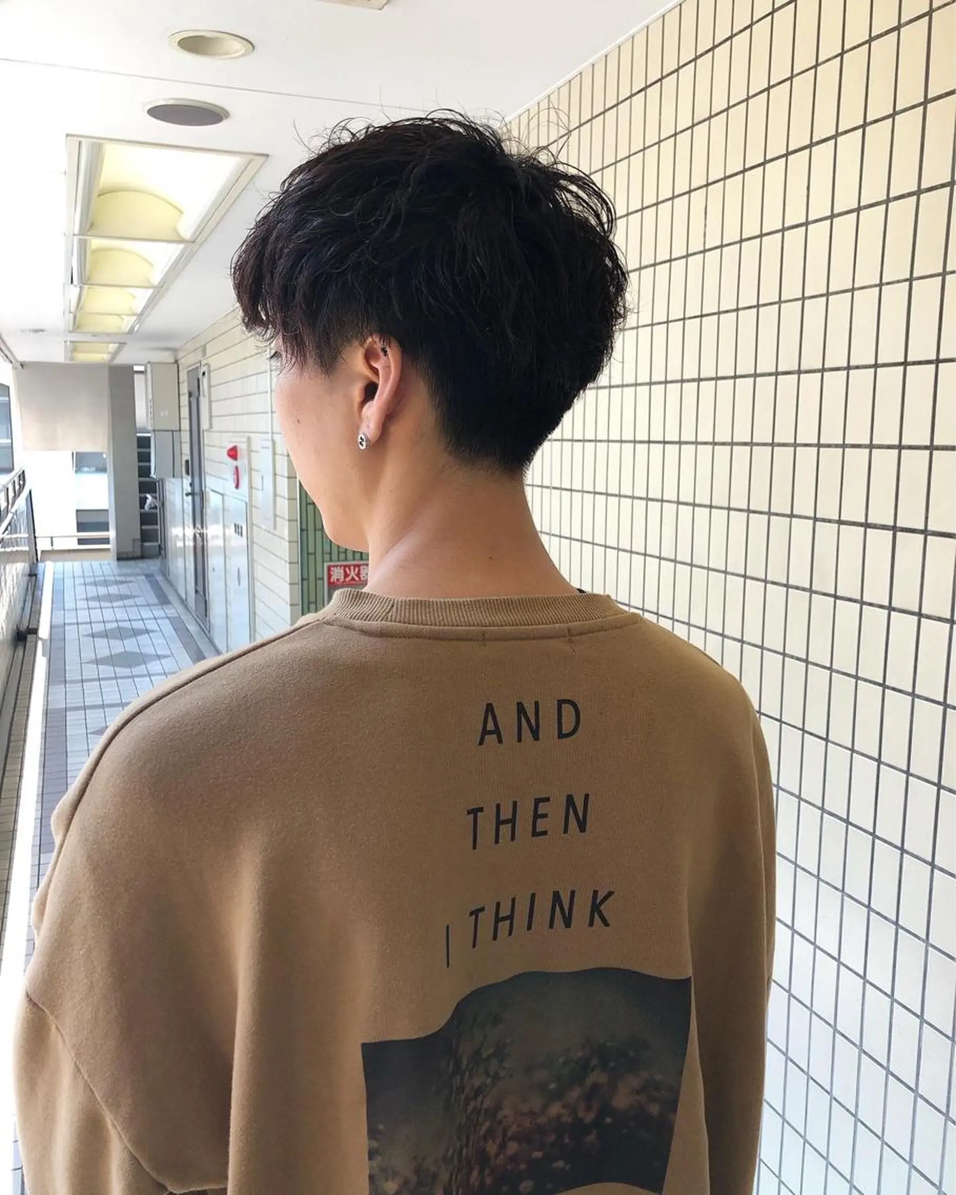 パーマ メンズ パーマ美容師 hanaのヘアスタイル