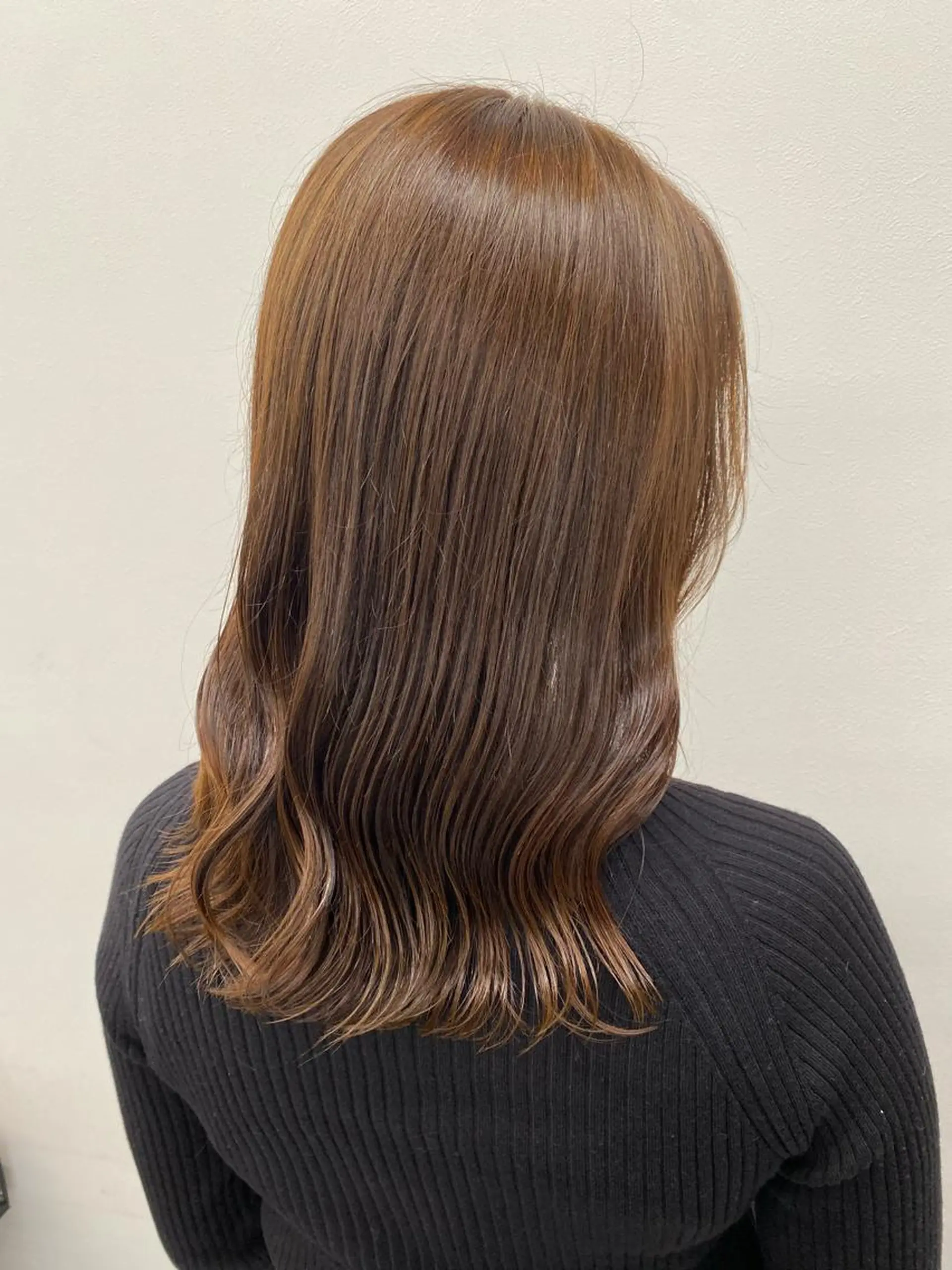 ミディアム カラー レイヤー/韓国❣️ 髪質改善/亘紘輝のヘアスタイル