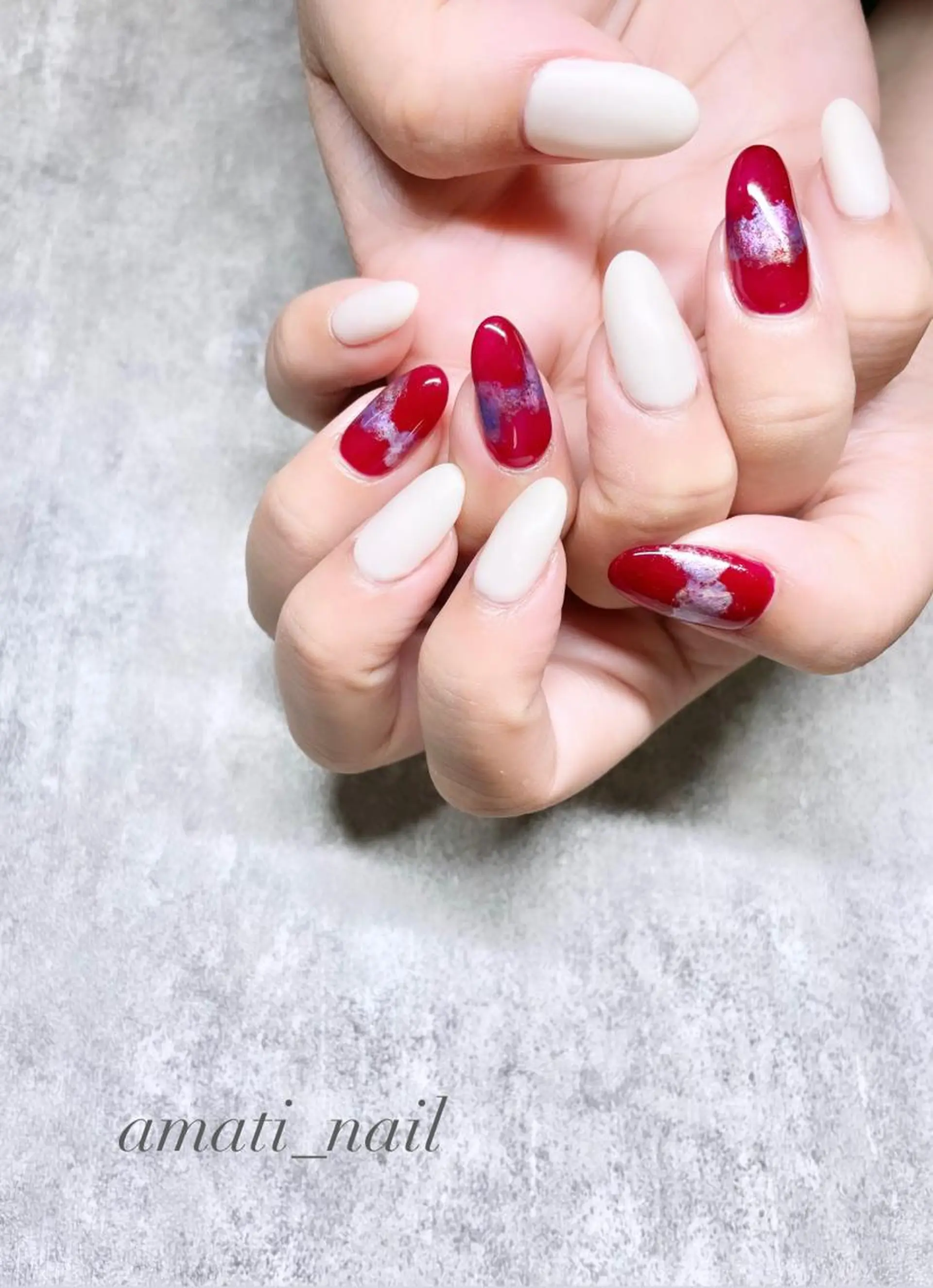 ネイル クリアネイル マグネットネイル マットネイル ミラーネイル ニュアンスネイル ハンドネイル amati_nail TAKAKOのネイルデザイン