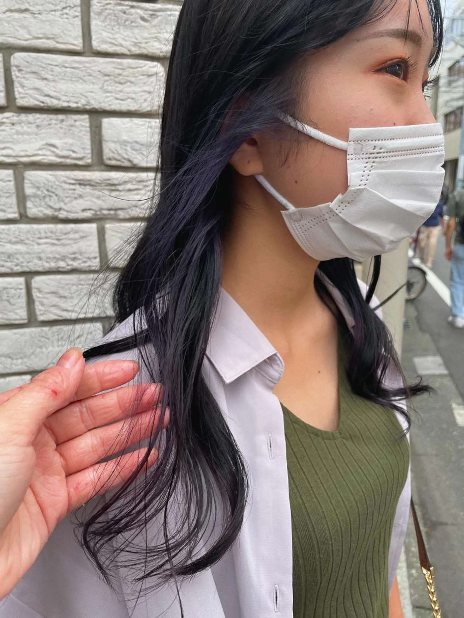 セミロング ヘアカラー haru/レイヤー/ ウルフのヘアスタイル