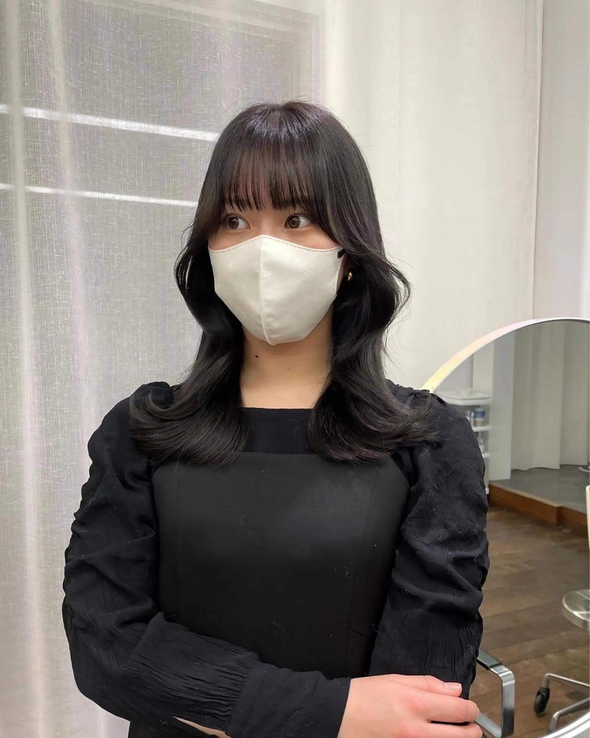 ロング カラー 透明感カラー レイヤーカット カット ヘアカラー トリートメント レイヤーカット🎀 kanaのヘアスタイル