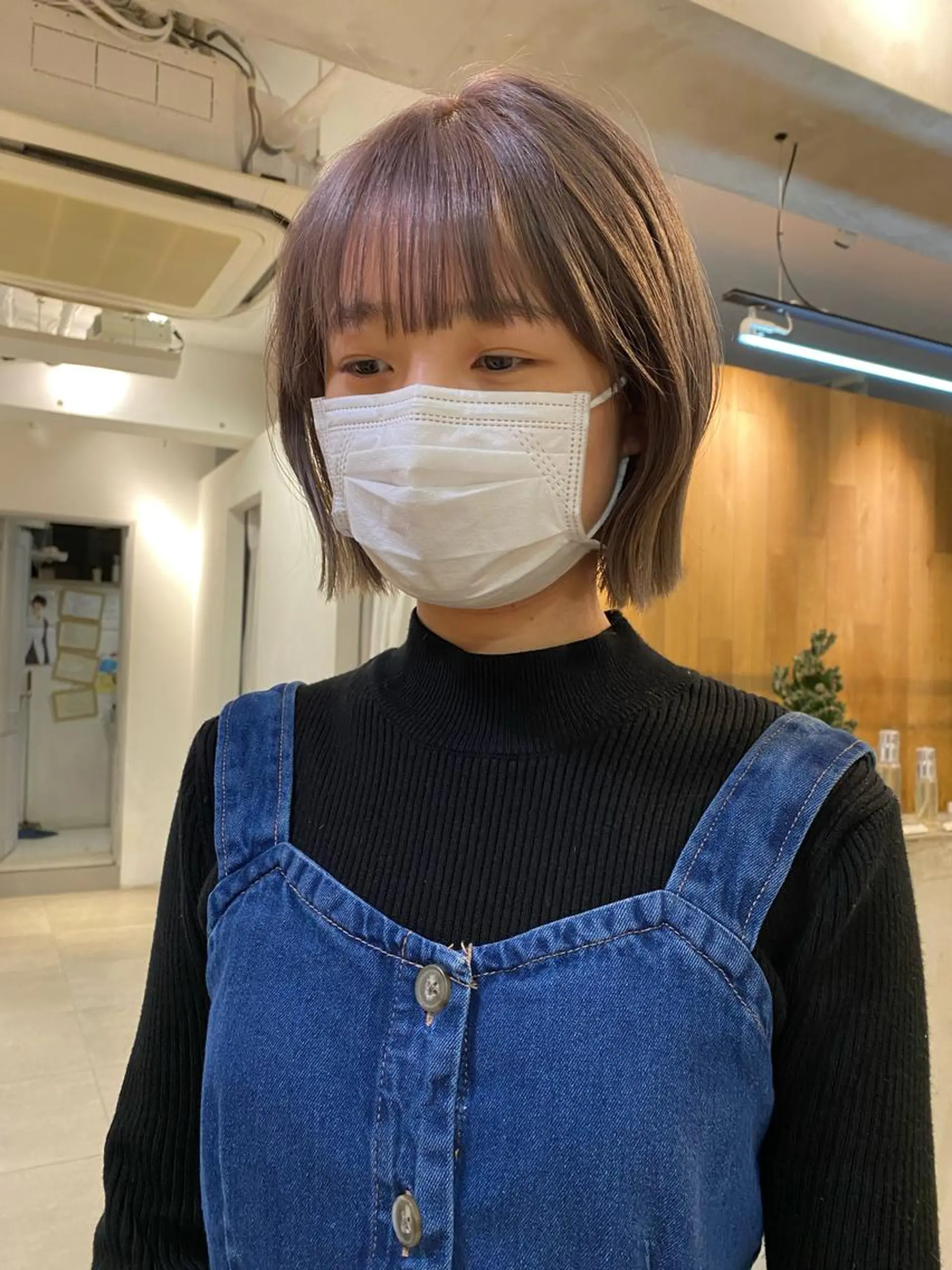 ショート カラー 艶カラー 🤍🫧/makoのヘアスタイル