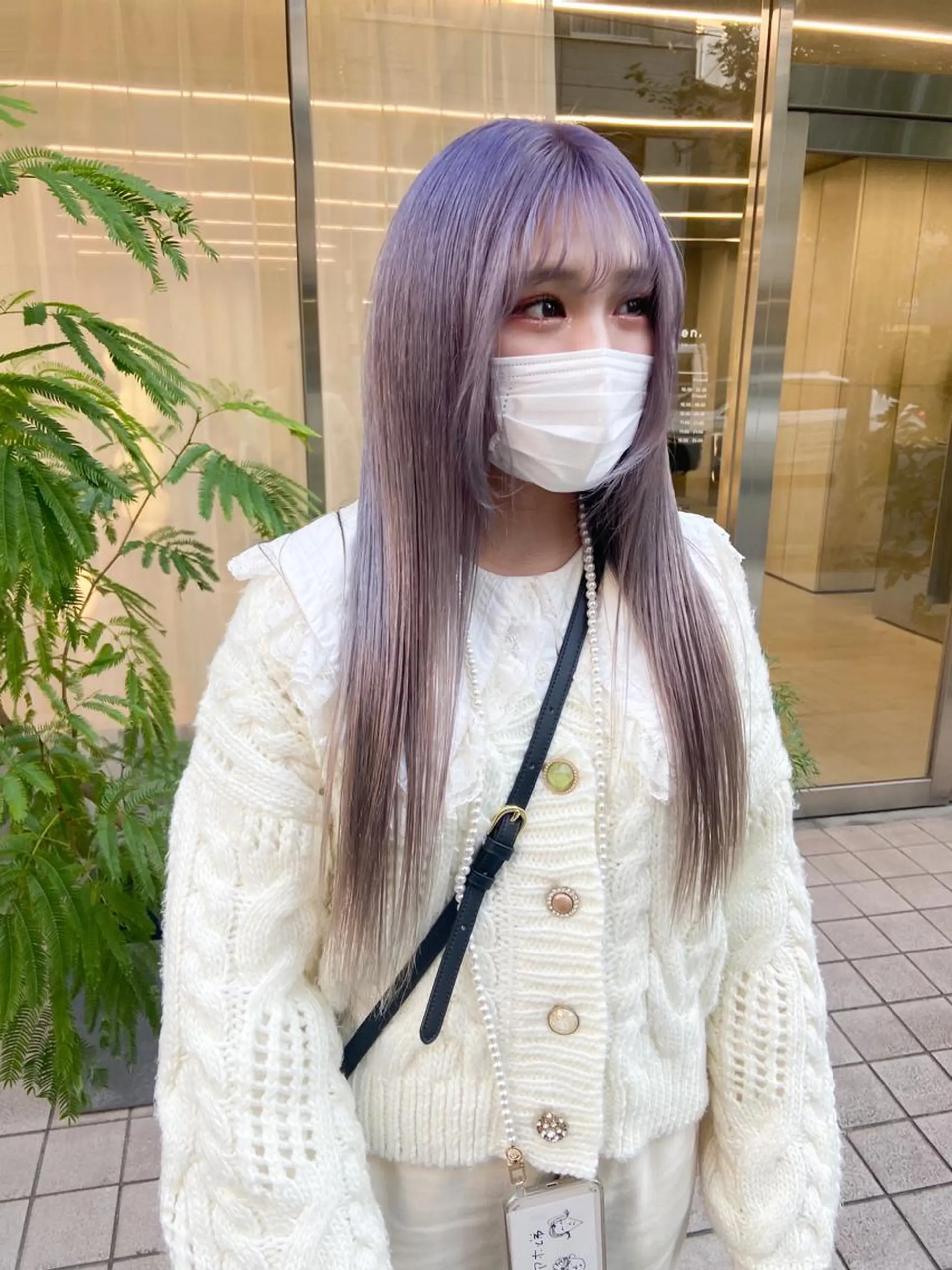 ロング カラー ヘアカラー yuna/ボブカット /ハイトーンカラーのヘアスタイル