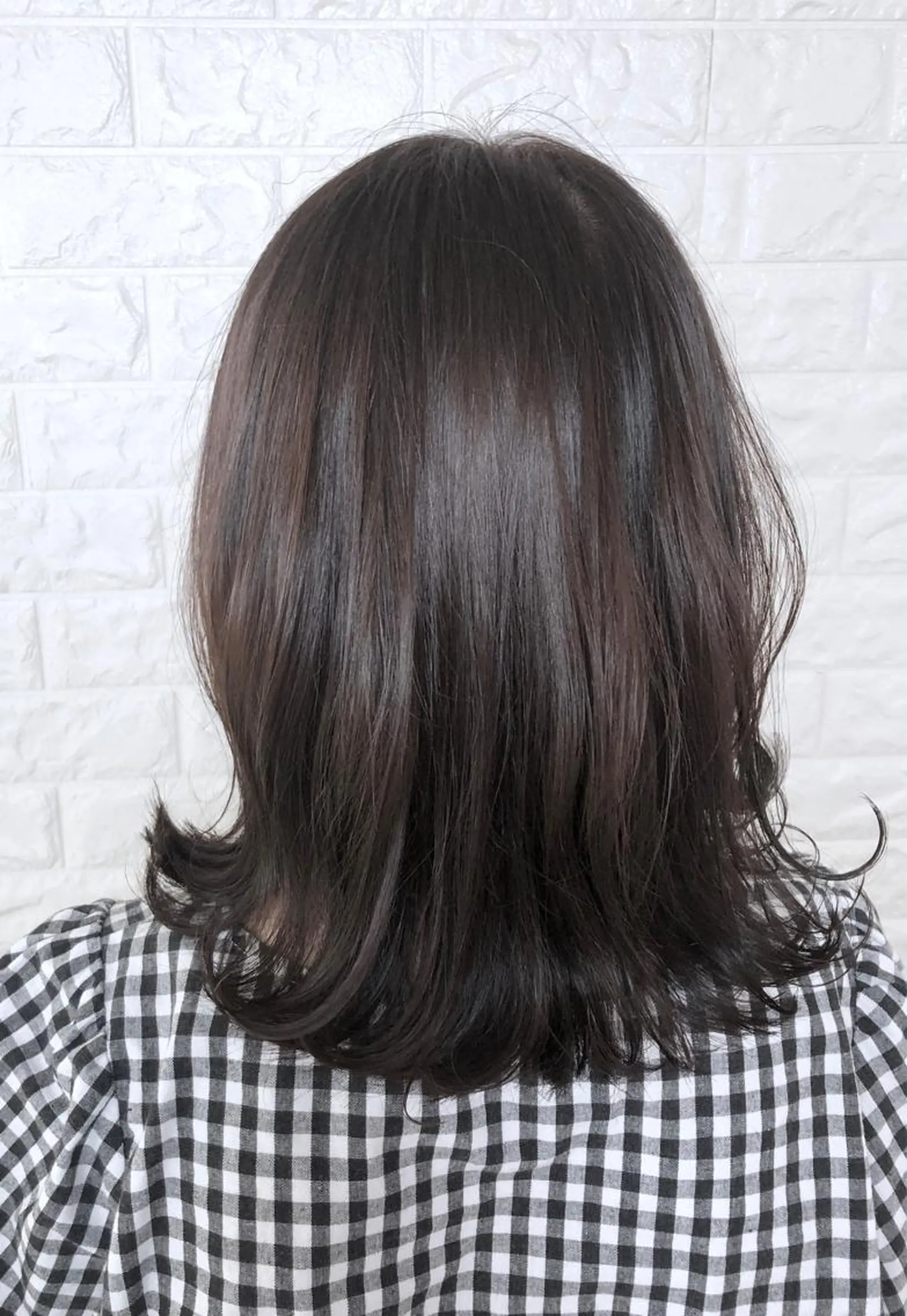 ミディアム 縮毛矯正/髪質改善 主税巧一のヘアスタイル