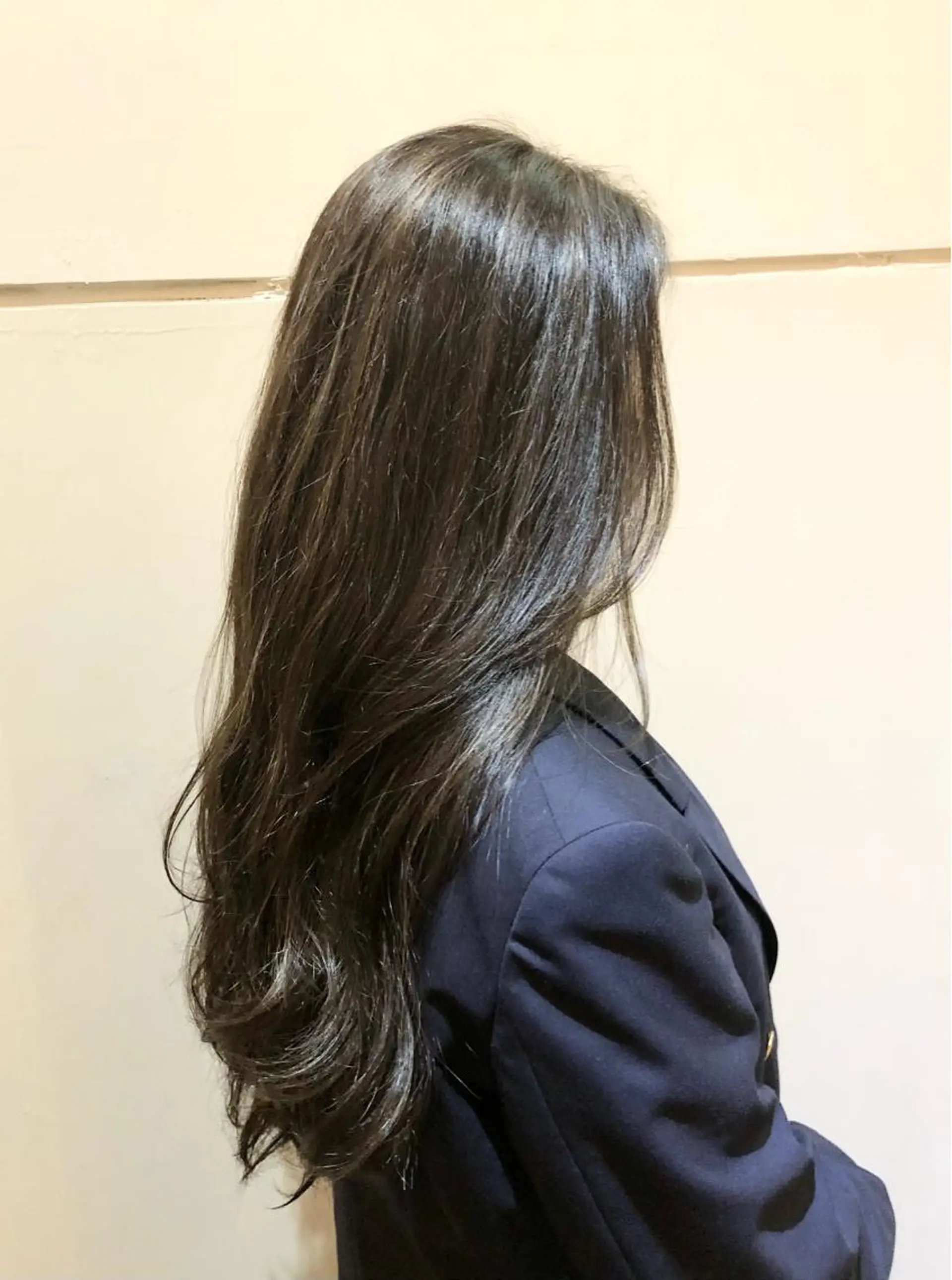 ロング カラー ハイライトカラー ハイライト レイヤー/韓国 ハイトーン興津史弥のヘアスタイル