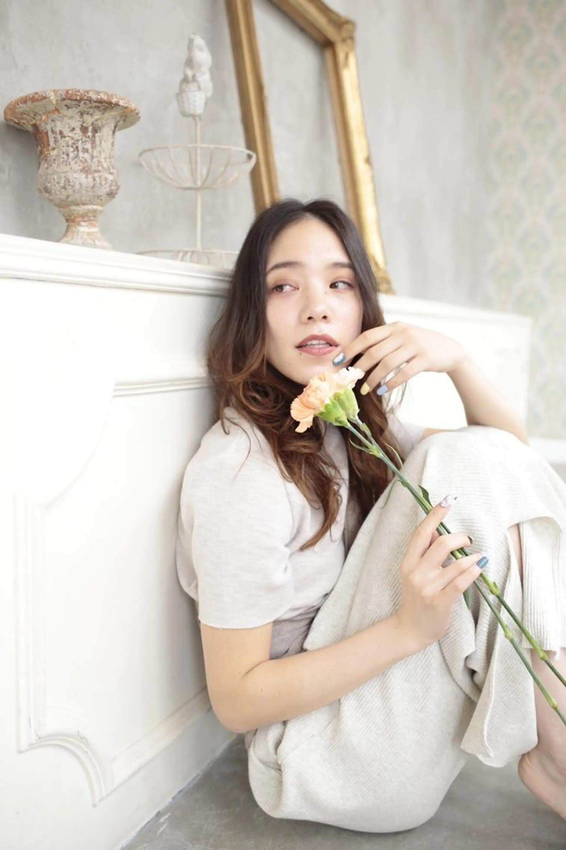 ミディアム 宮内 真乃のヘアスタイル