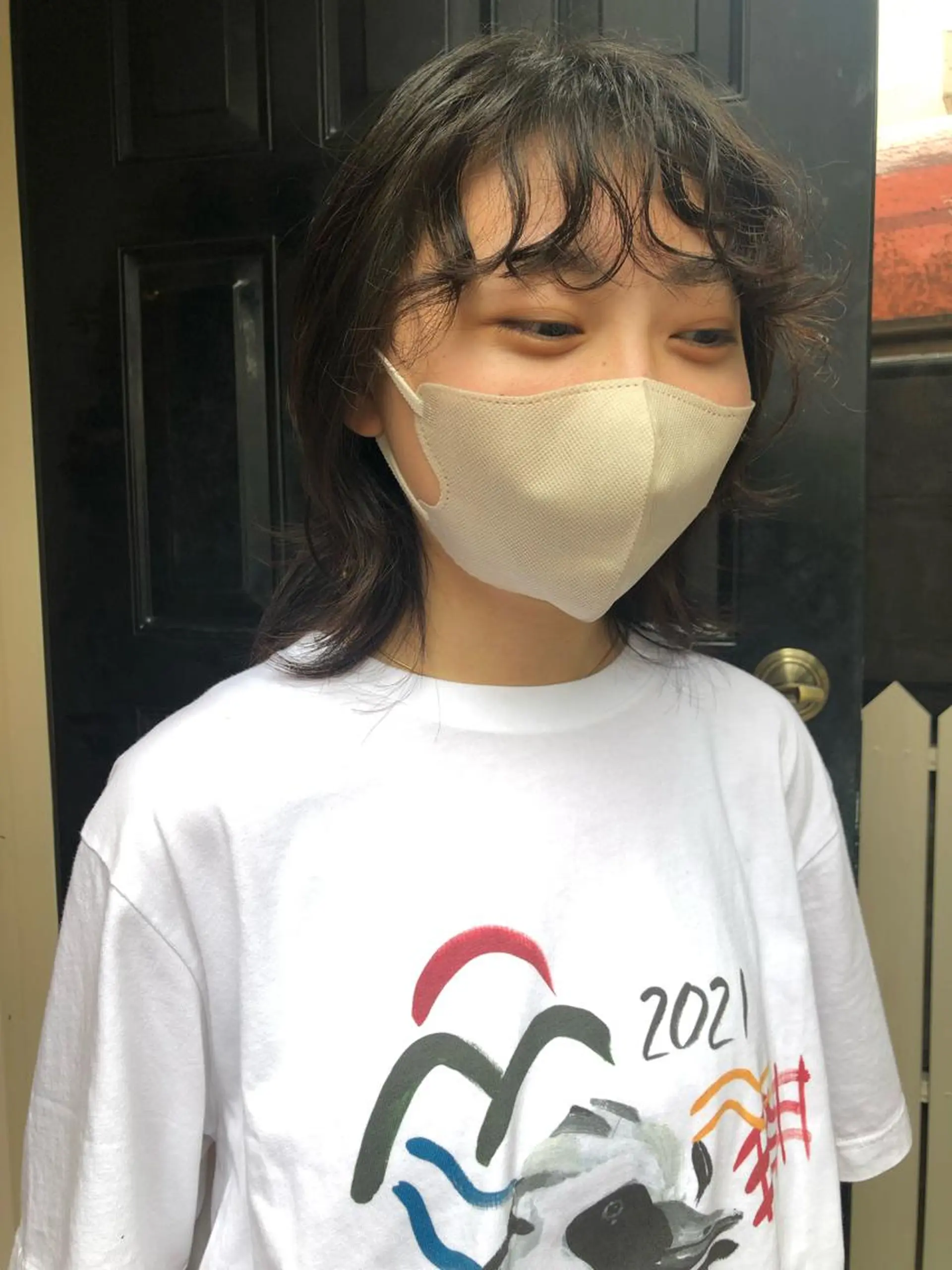 ミディアム パーマ NOUN所属・eri kinjoのヘアスタイル