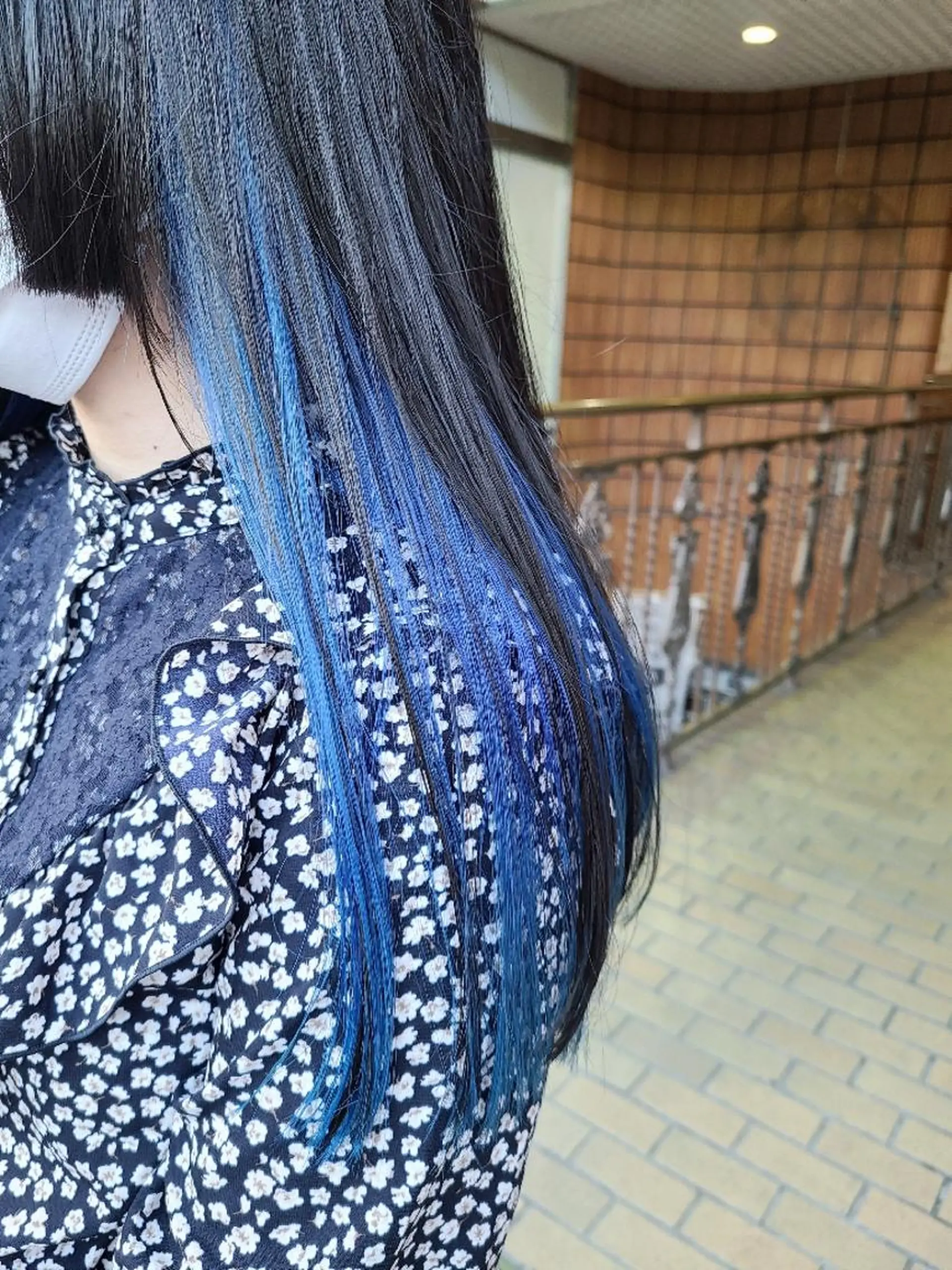 ロング カット ヘアカラー トリートメント GO TODAYシェアサロン岡山店所属・🎗️髪質改善・美髪 艶髪🥇小西邦生のヘアスタイル