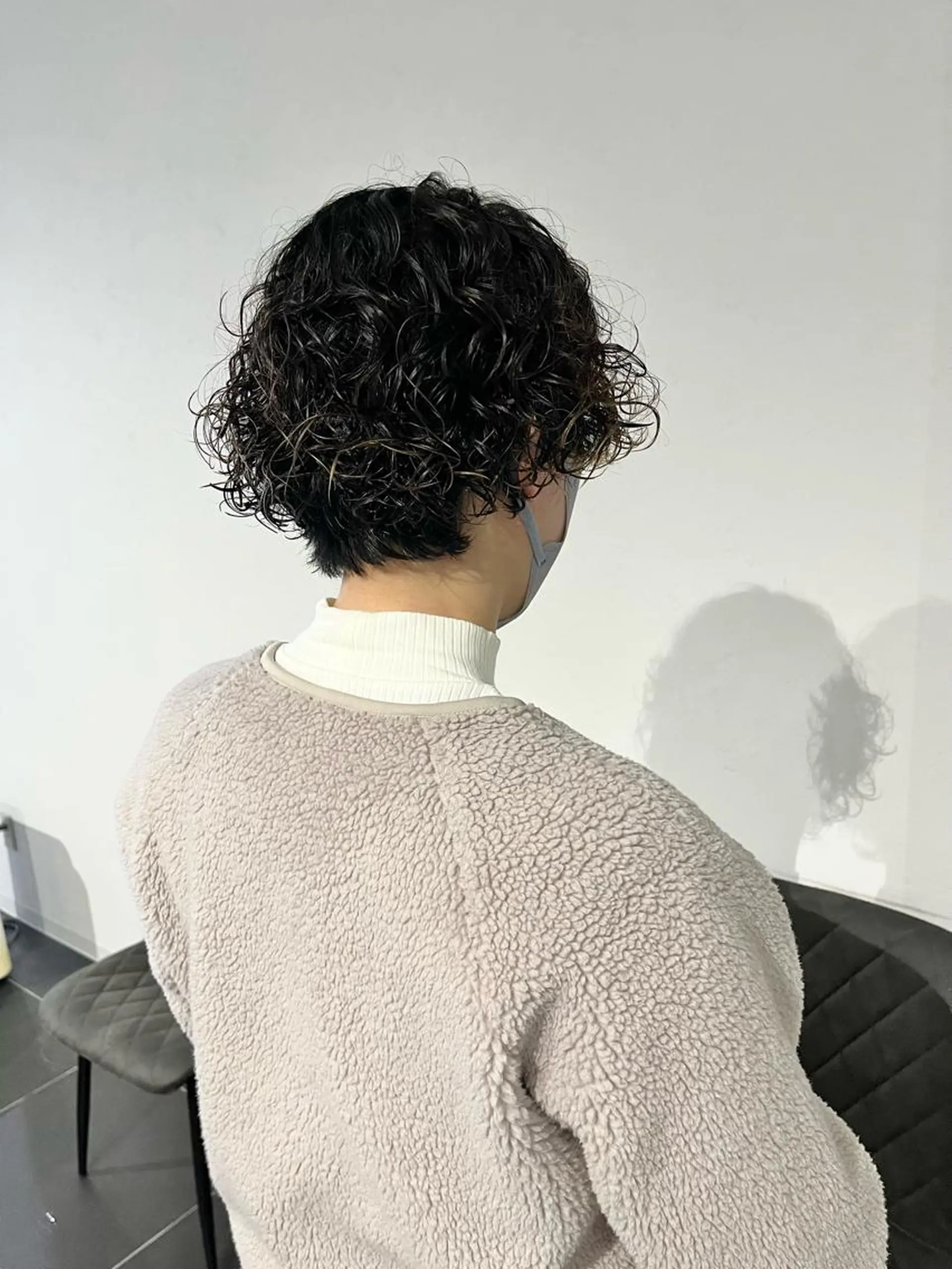 ショート パーマ ショートボブ ハンサムショート ボブ ショートヘア カット パーマ ショート/パーマ/ カラー/FUKOのヘアスタイル