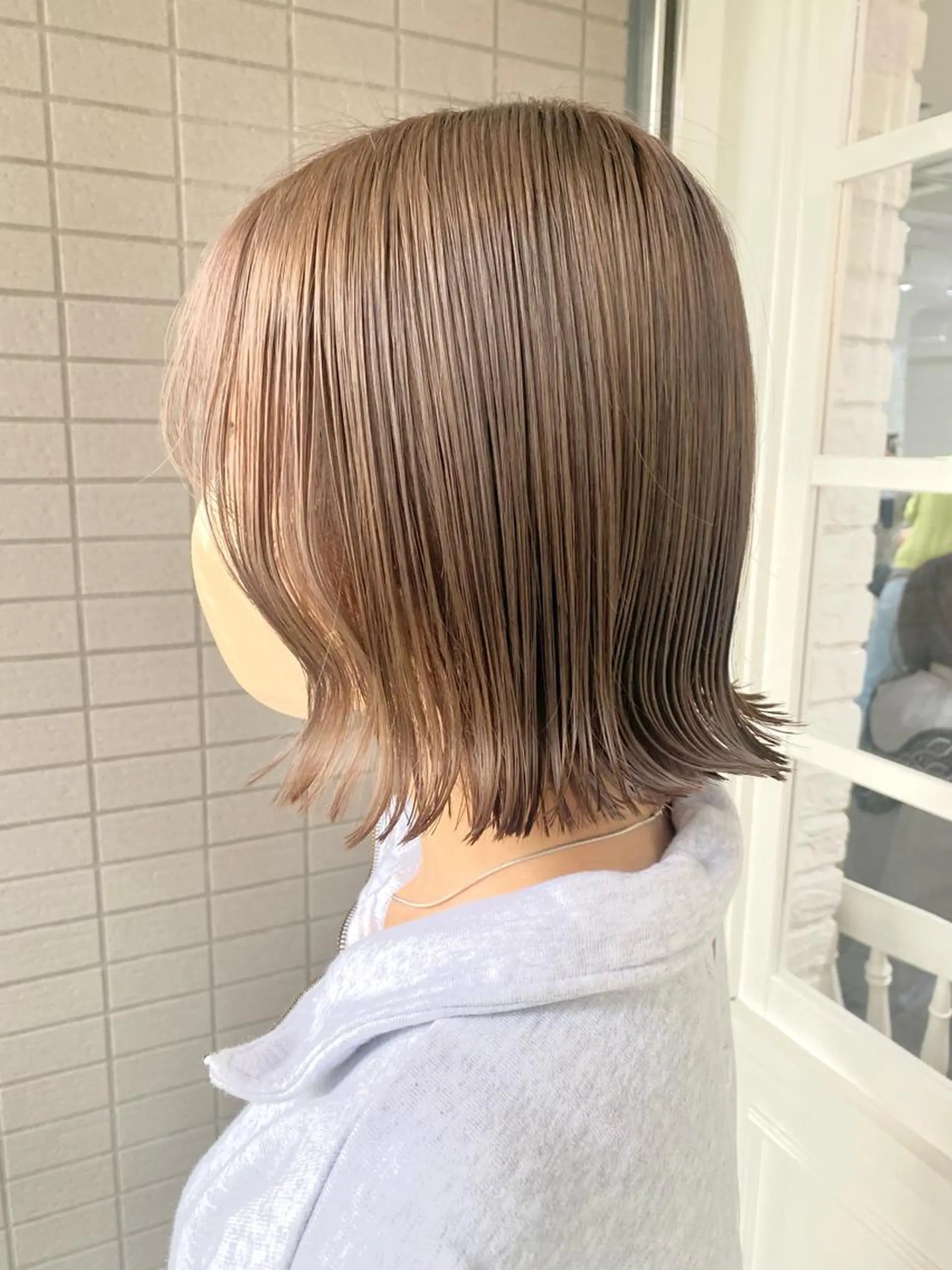 ショート カラー 韓国×髪質改善カラー 💎hinaのヘアスタイル