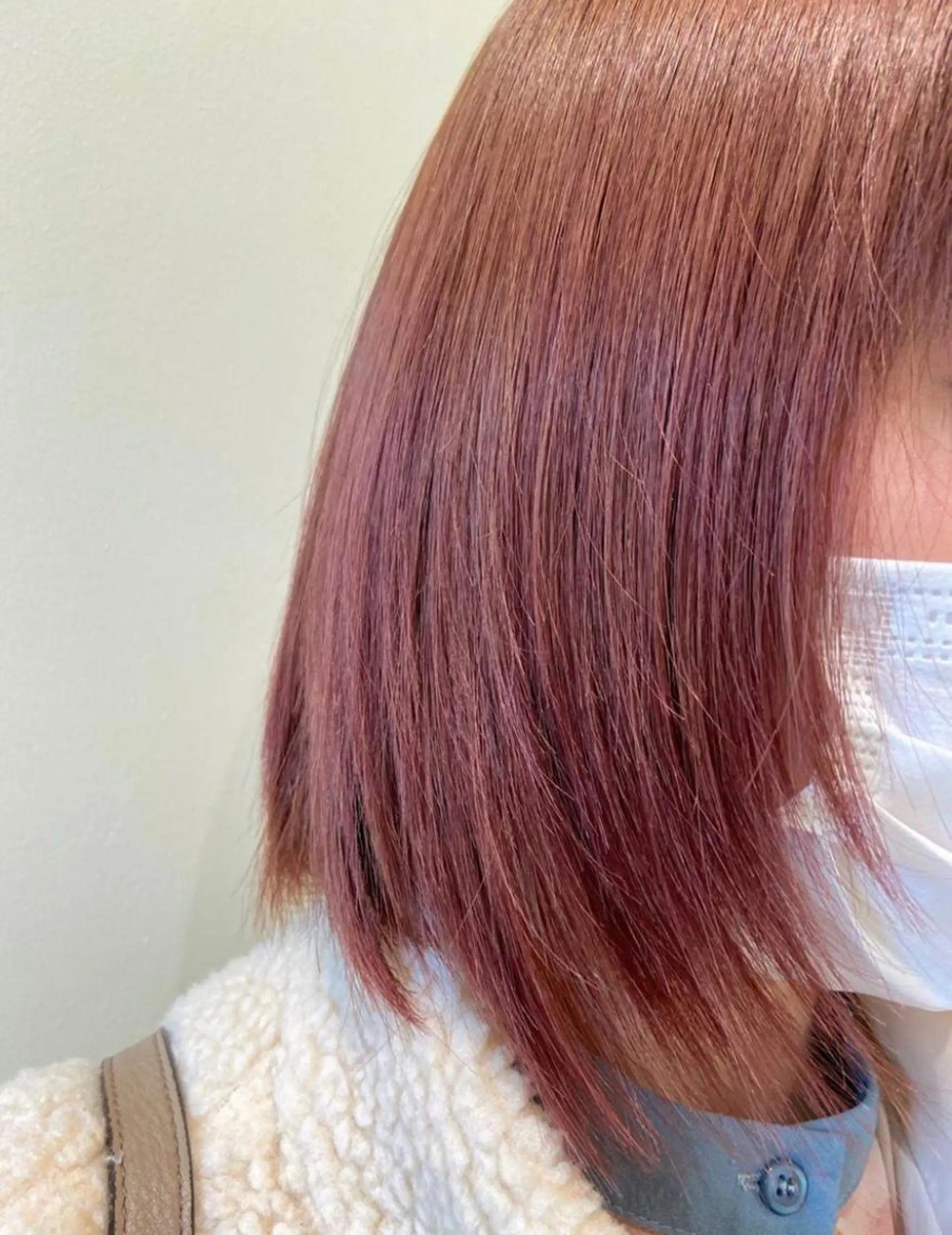 ミディアム カラー ブラウンカラー グラデーションカラー ラベンダーカラー ラベンダーブラウン 髪質改善・酸性・ ストレート　Maruのヘアスタイル