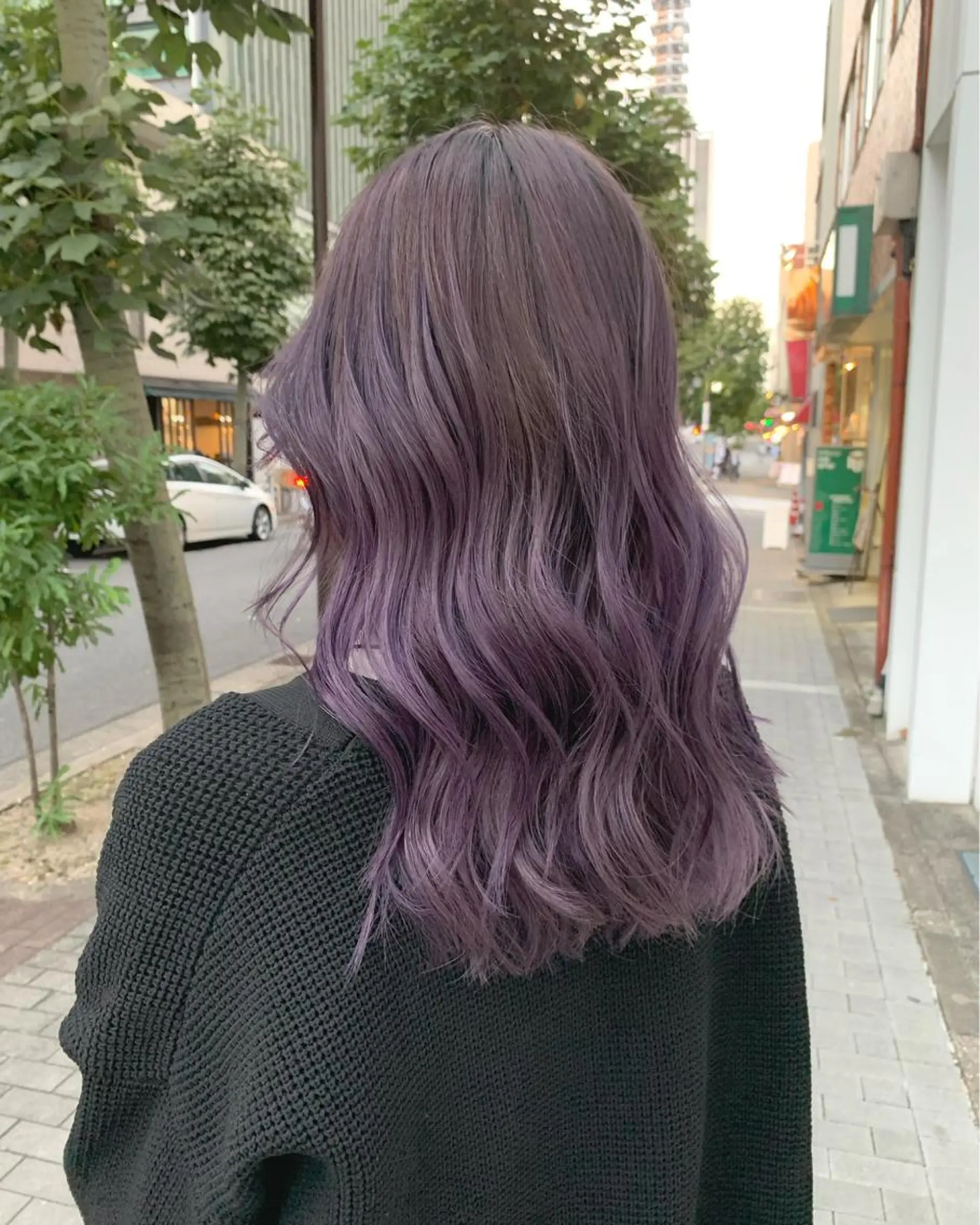 セミロング カラー 韓国風/顔周りカット /髪質改善RYOTAのヘアスタイル