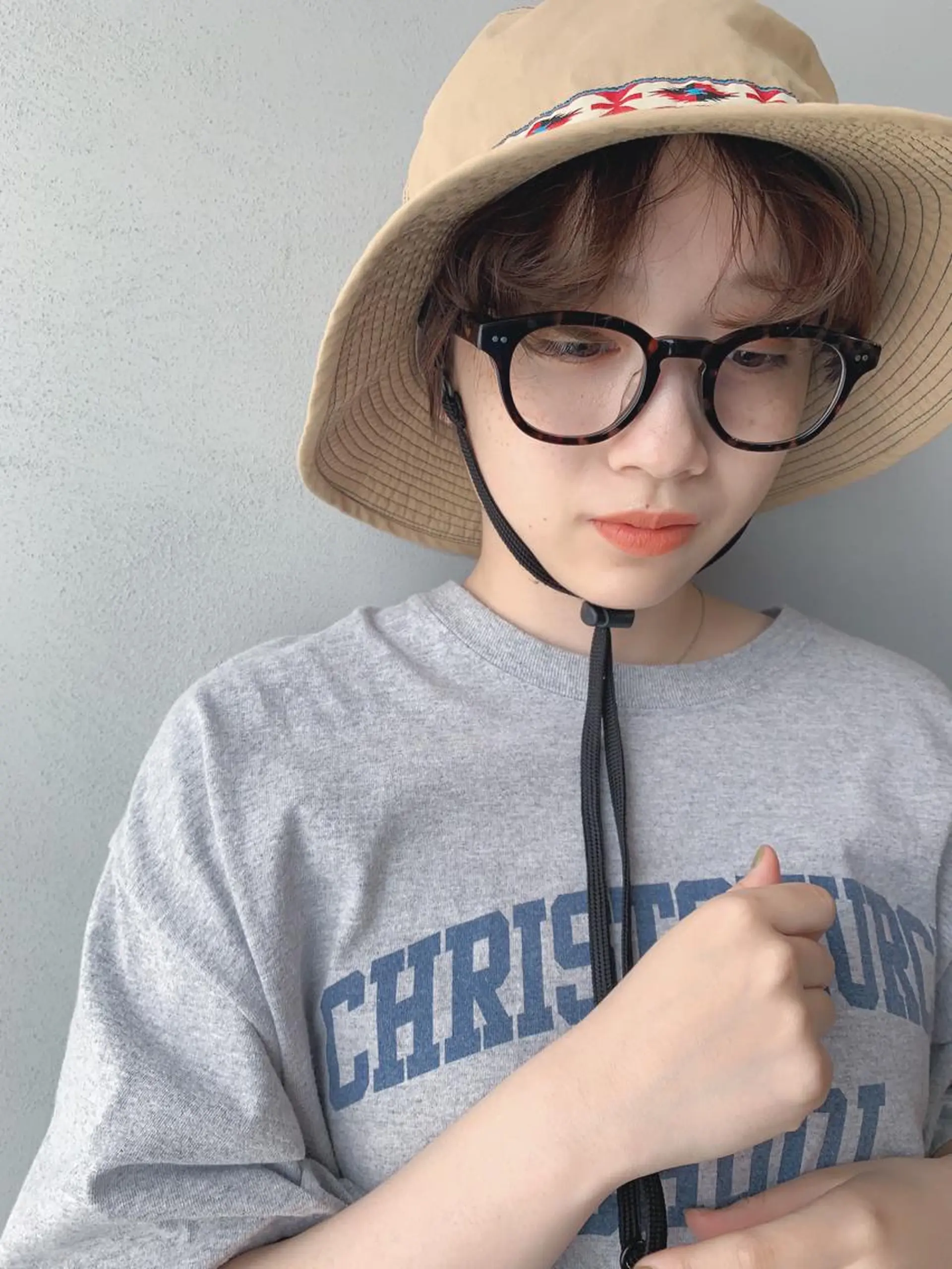 カラー ボブパーマコテ巻き風 パーマNo1深江秀平のヘアスタイル