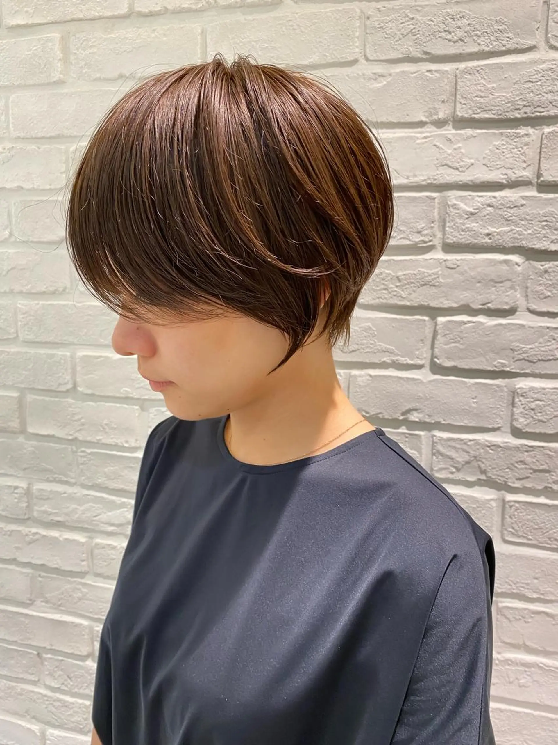 ショート カラー ショートボブ アクアカラー ハイライトカラー ボブ ハイライト カット トリートメント 🎗美髪艶髪🫧髪質 改善特化🥇菊地のヘアスタイル