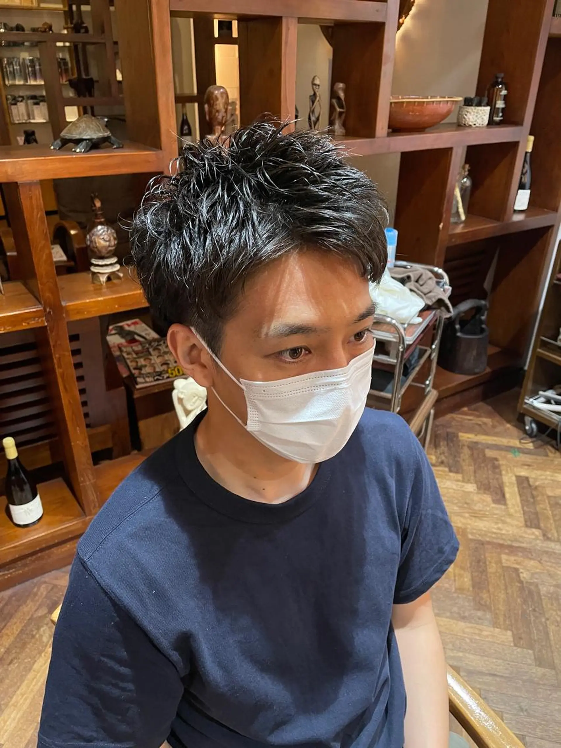 メンズ メンズパーマ stylist YUTOのヘアスタイル