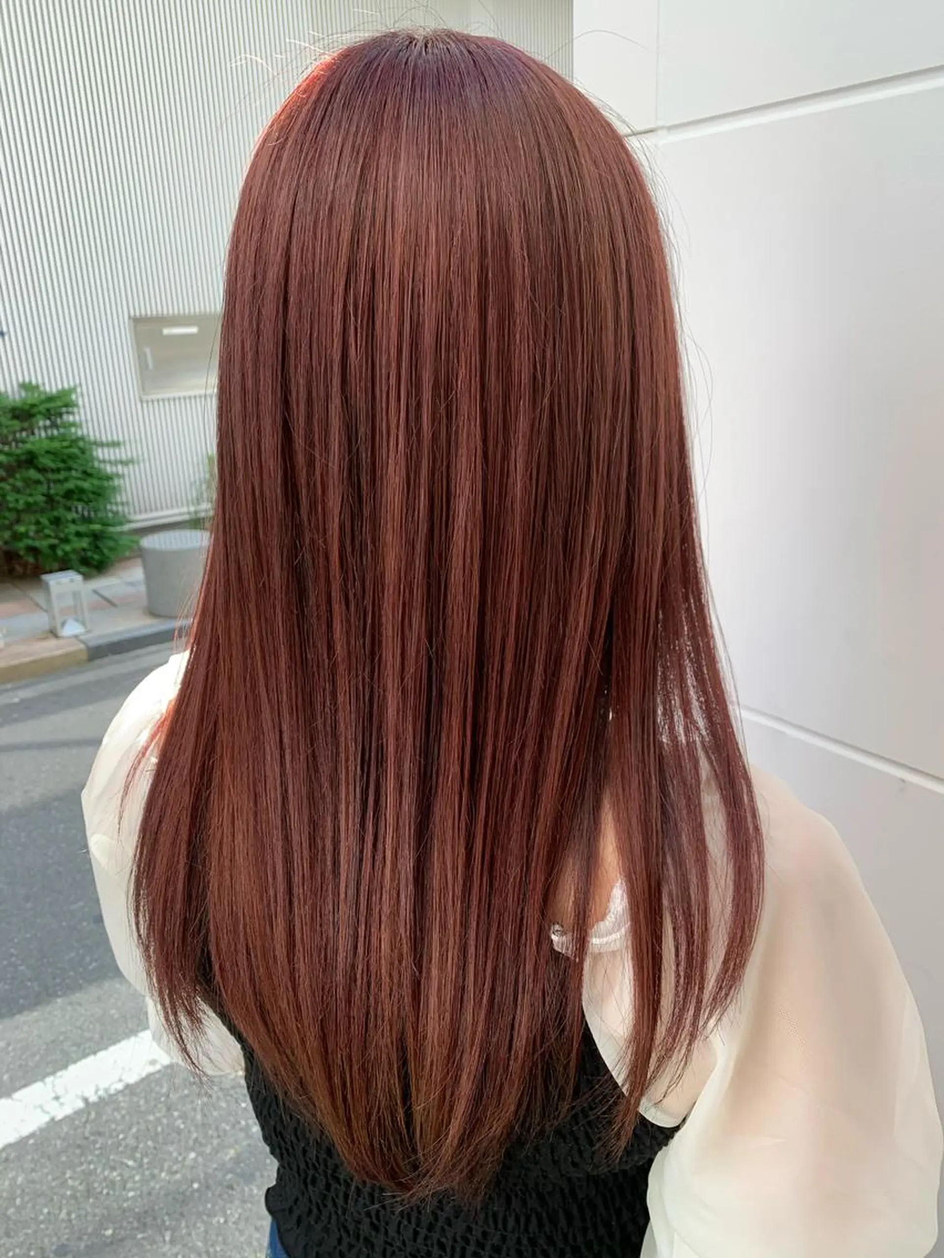 セミロング カラー 縮毛矯正✖️似合わせ 🌻ヒトミのヘアスタイル