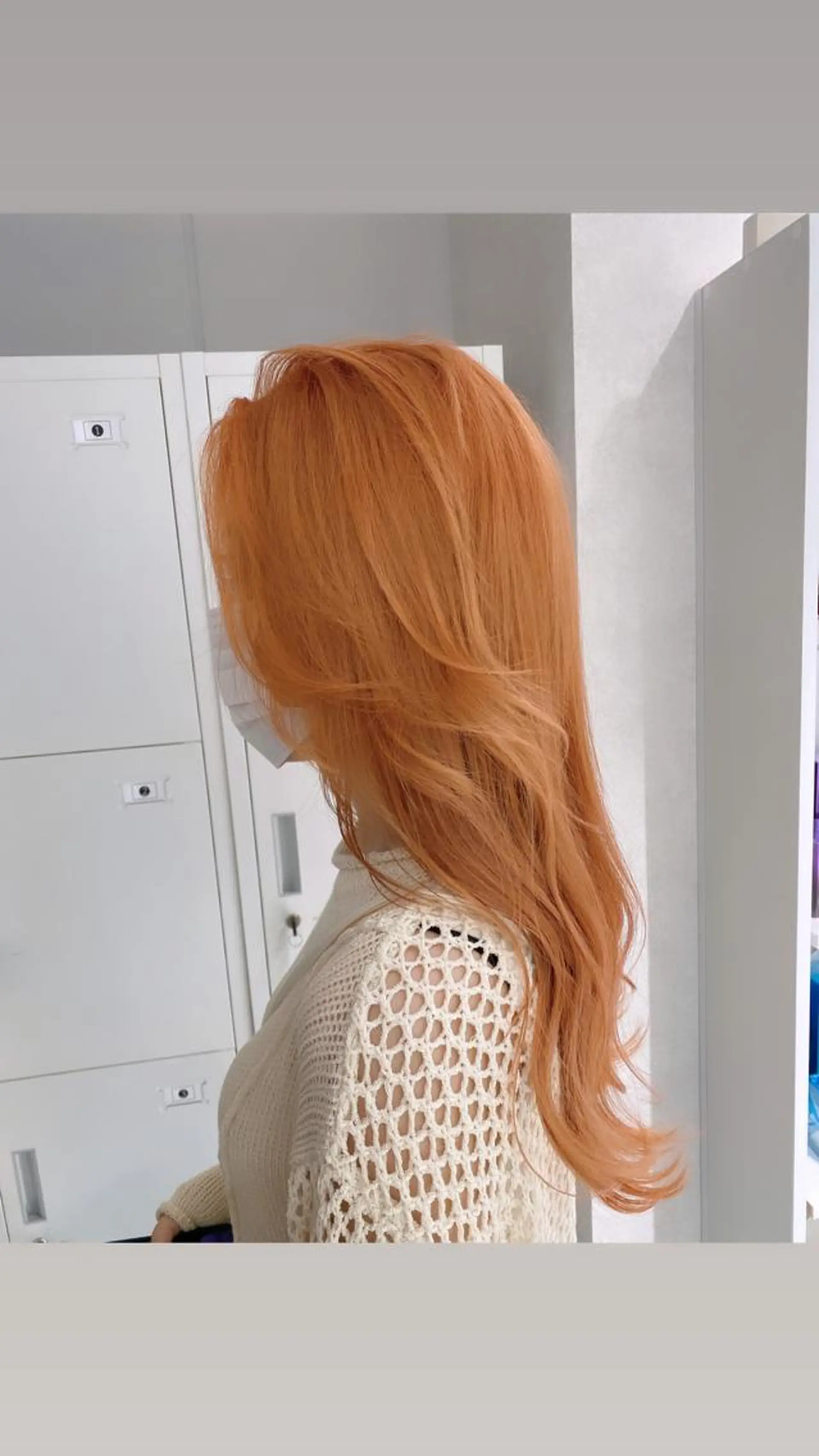 ロング カラー ブリーチ 加藤 利基のヘアスタイル